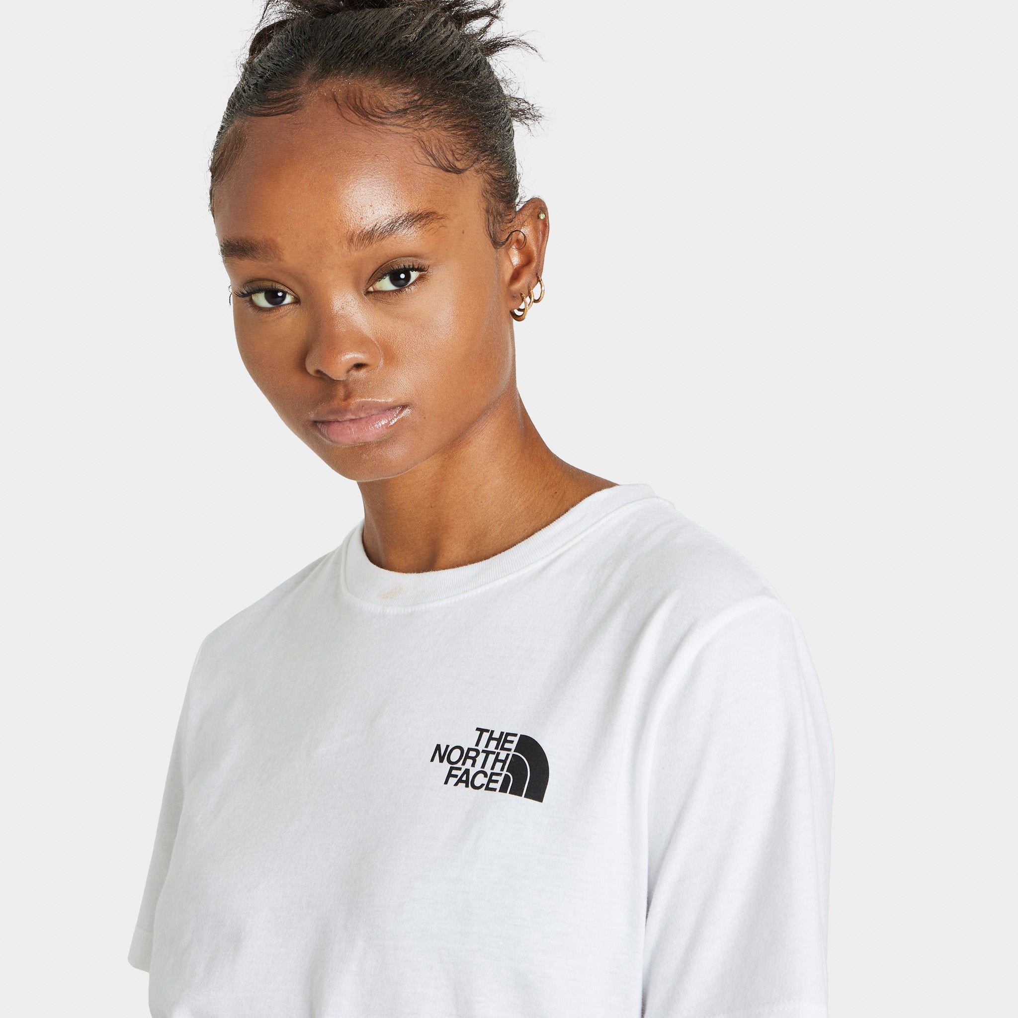 The North Face Women's Box NSE T-shirt TNF White / Apricot Ice Dye Ombre Fill sold by JD Sports product image thumbnail 3