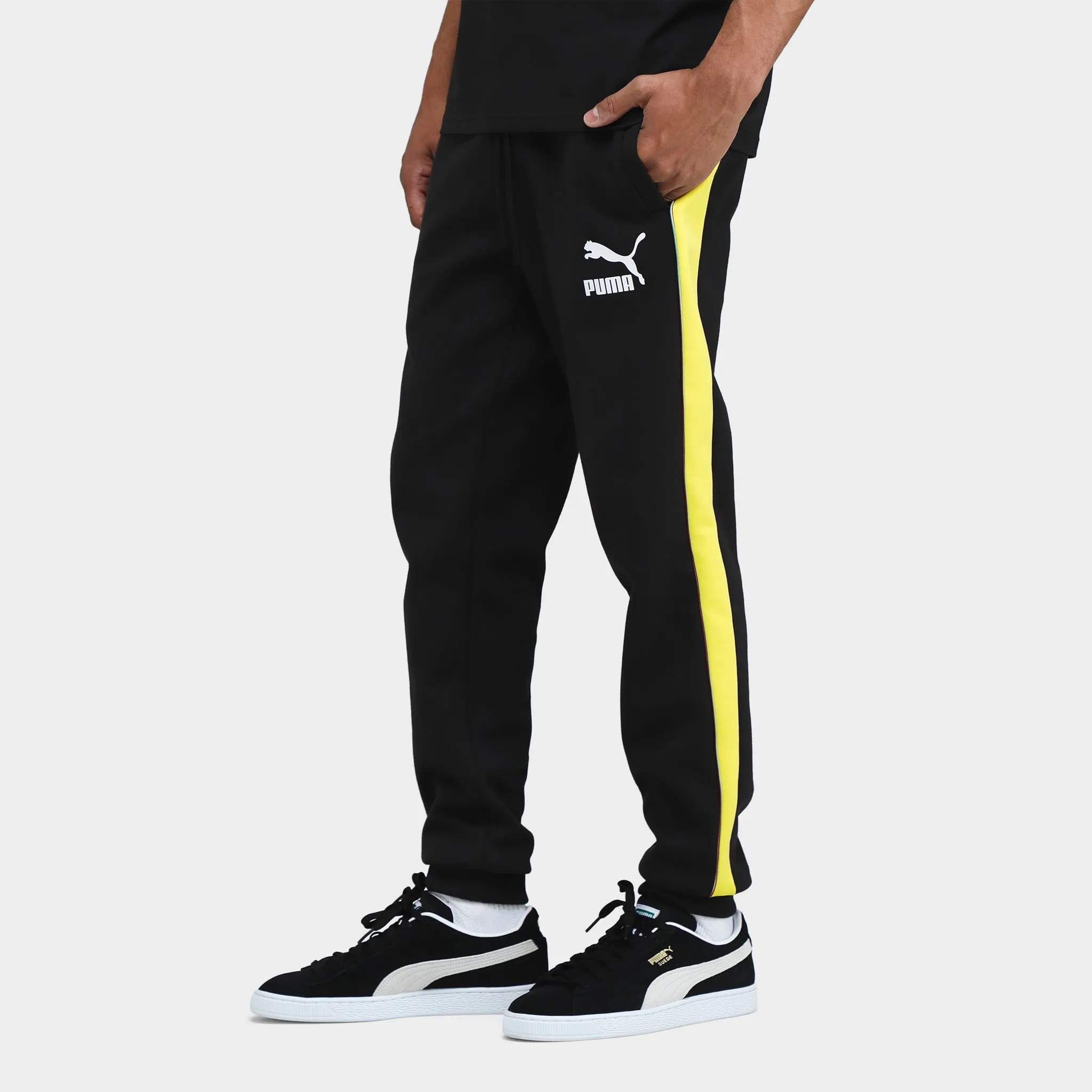 Puma Ferrari Race Iconic T7 Track Pants / Puma Black sold by JD Sports product image thumbnail 4