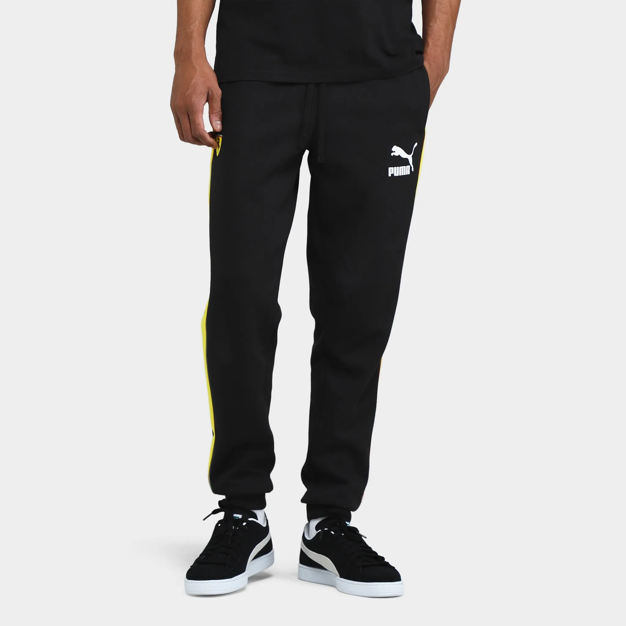 Puma Ferrari Race Iconic T7 Track Pants / Puma Black sold by JD Sports