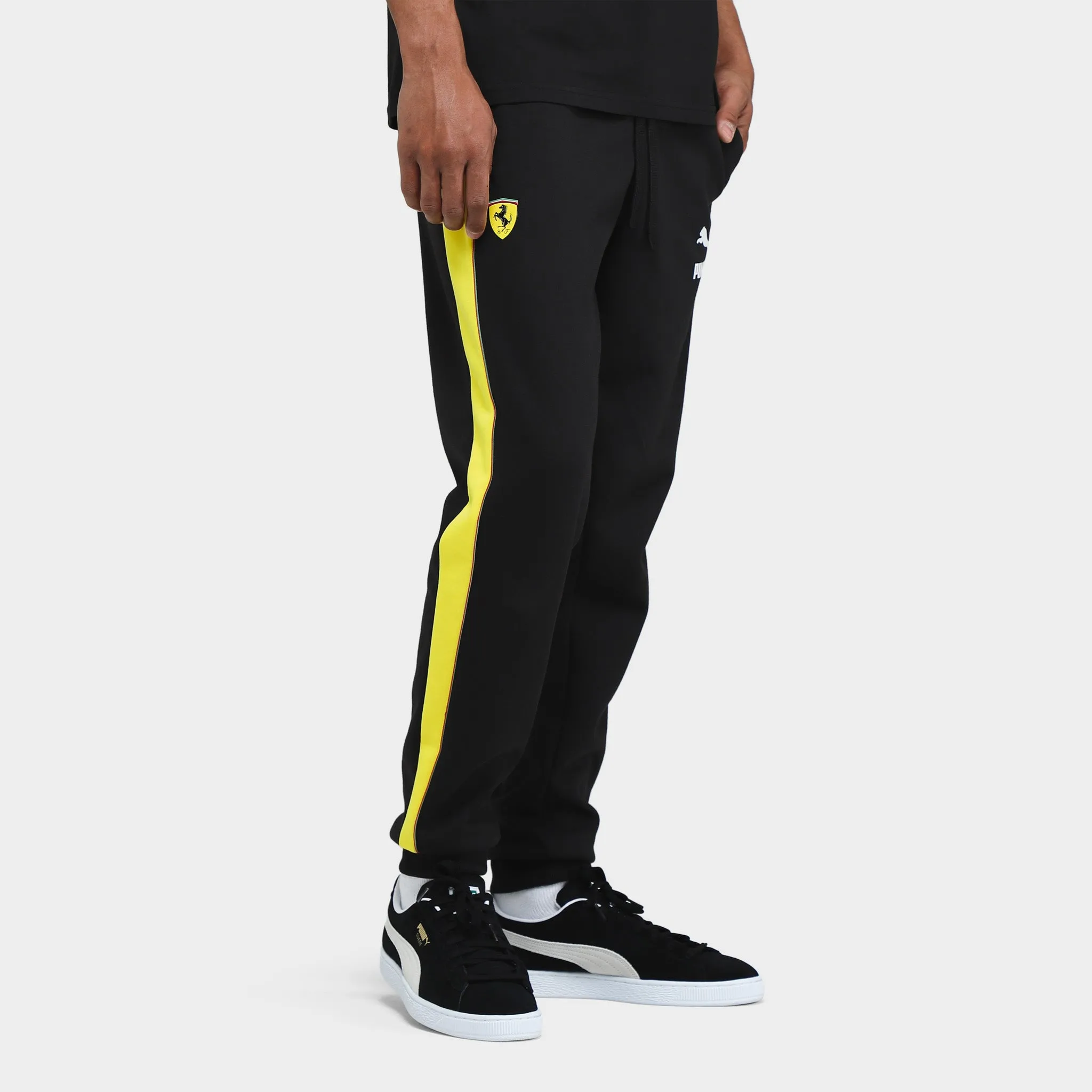 Puma Ferrari Race Iconic T7 Track Pants / Puma Black sold by JD Sports product image thumbnail 3