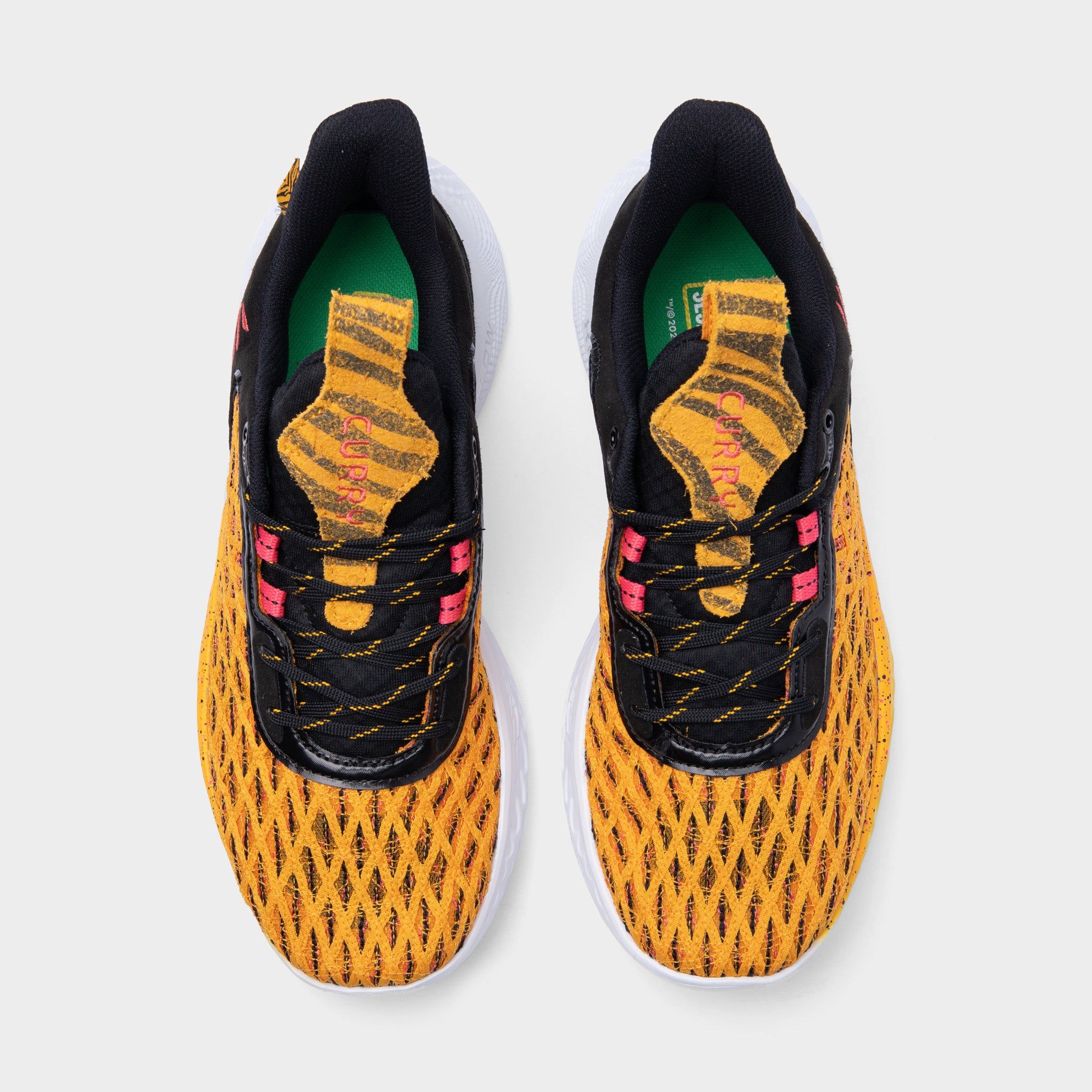 Under Armour Curry Flow 9 Black / Yellow Nectar sold by JD Sports product image thumbnail 5