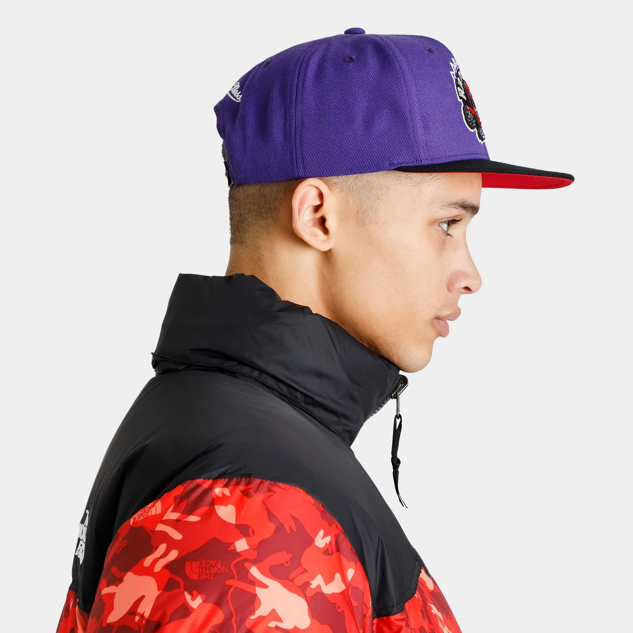 Mitchell & Ness Toronto Raptors Snapback Hat /Purple/Black sold by JD Sports product image thumbnail 3
