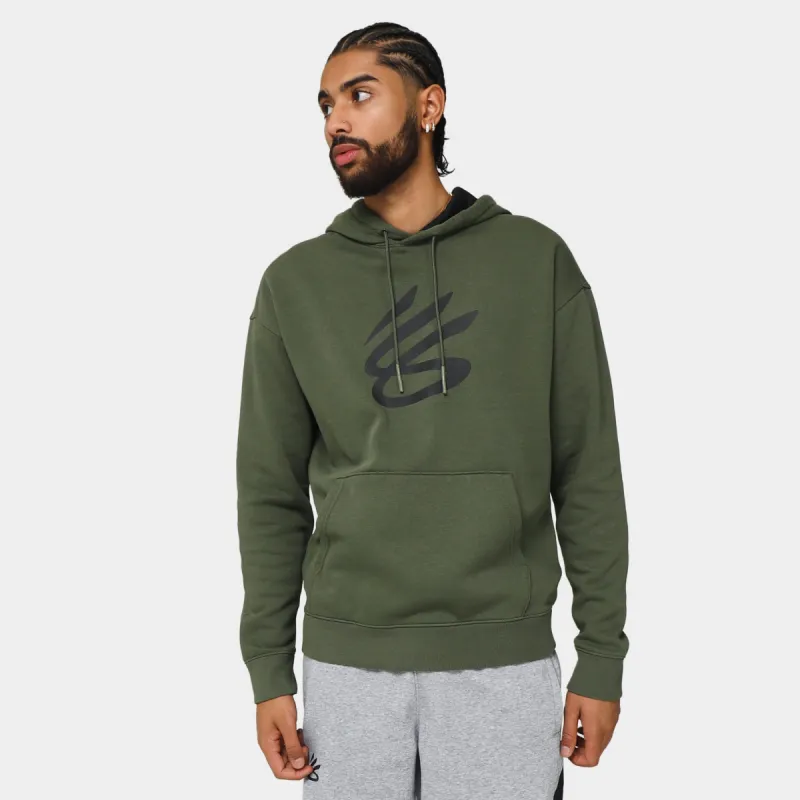 Under Armour Curry Splash Pullover Hoodie Marine Overdyed Green / Black made by Under Armour