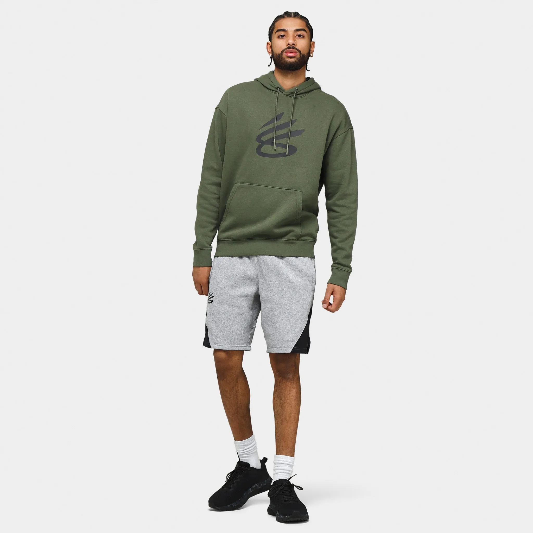 Under Armour Curry Splash Pullover Hoodie Marine Overdyed Green / Black sold by JD Sports product image thumbnail 5
