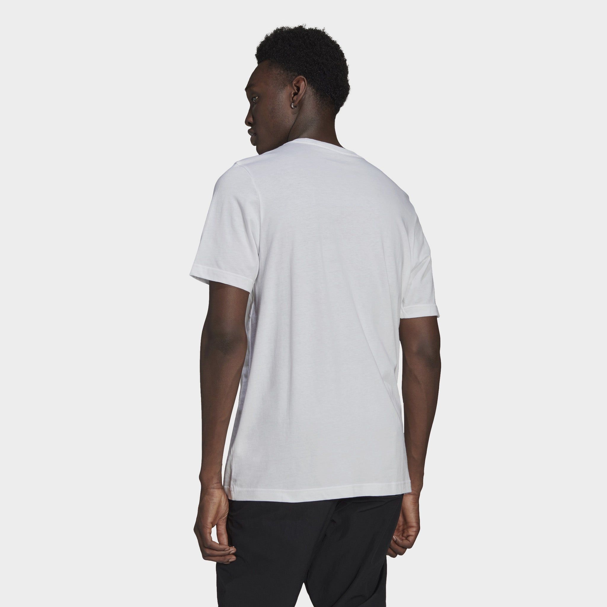 adidas Originals Loungewear Adicolor Essentials Trefoil T-shirt / White sold by JD Sports product image thumbnail 2