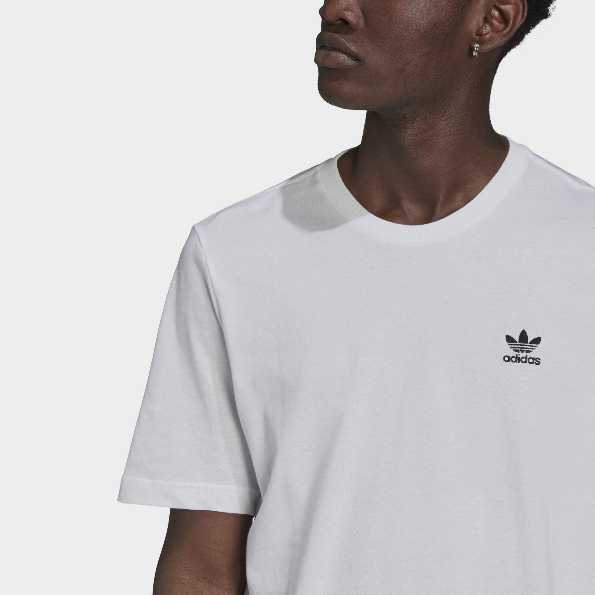 adidas Originals Loungewear Adicolor Essentials Trefoil T-shirt / White sold by JD Sports product image thumbnail 3