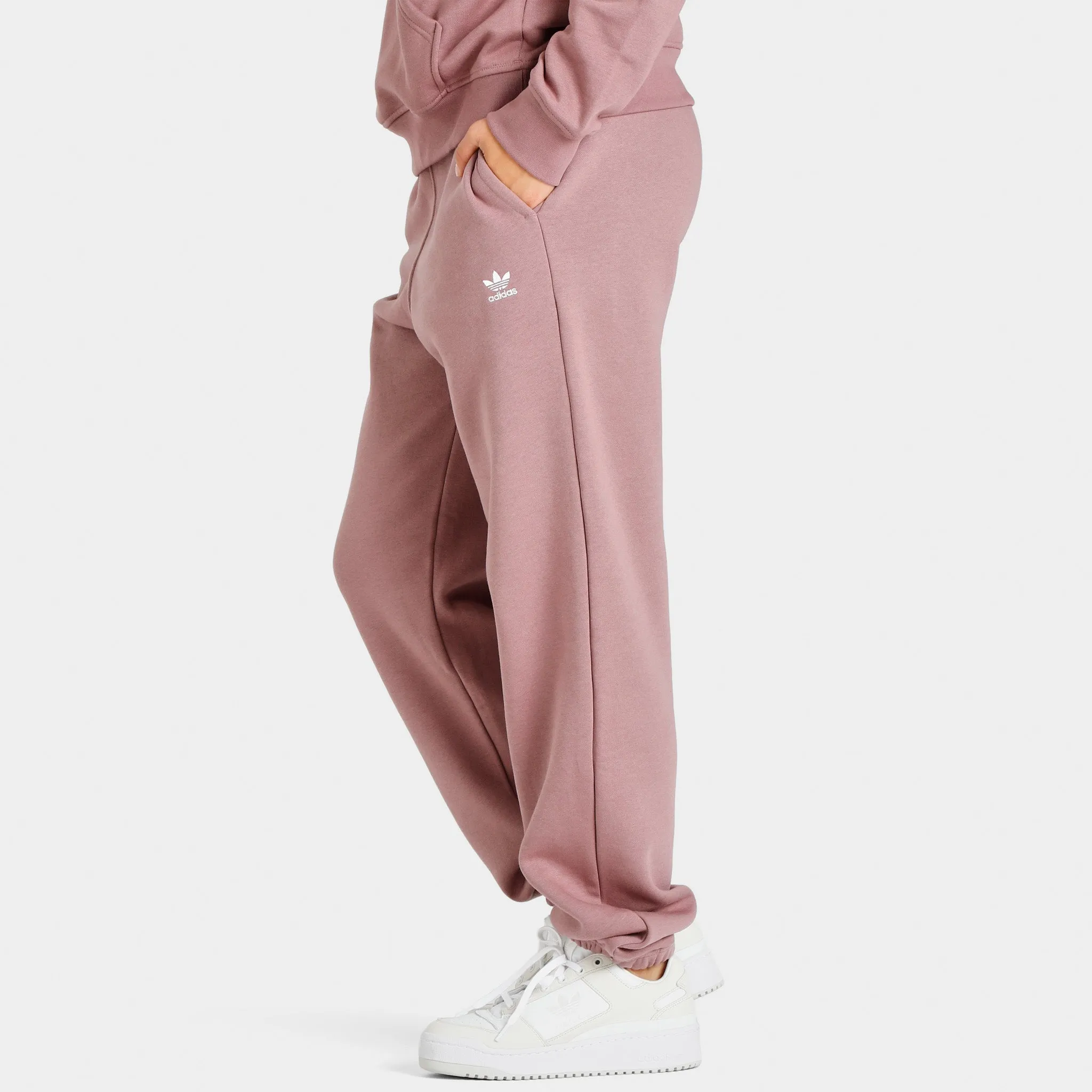 adidas Originals Women's Adicolor Essentials Fleece Joggers / Purple sold by JD Sports product image thumbnail 4