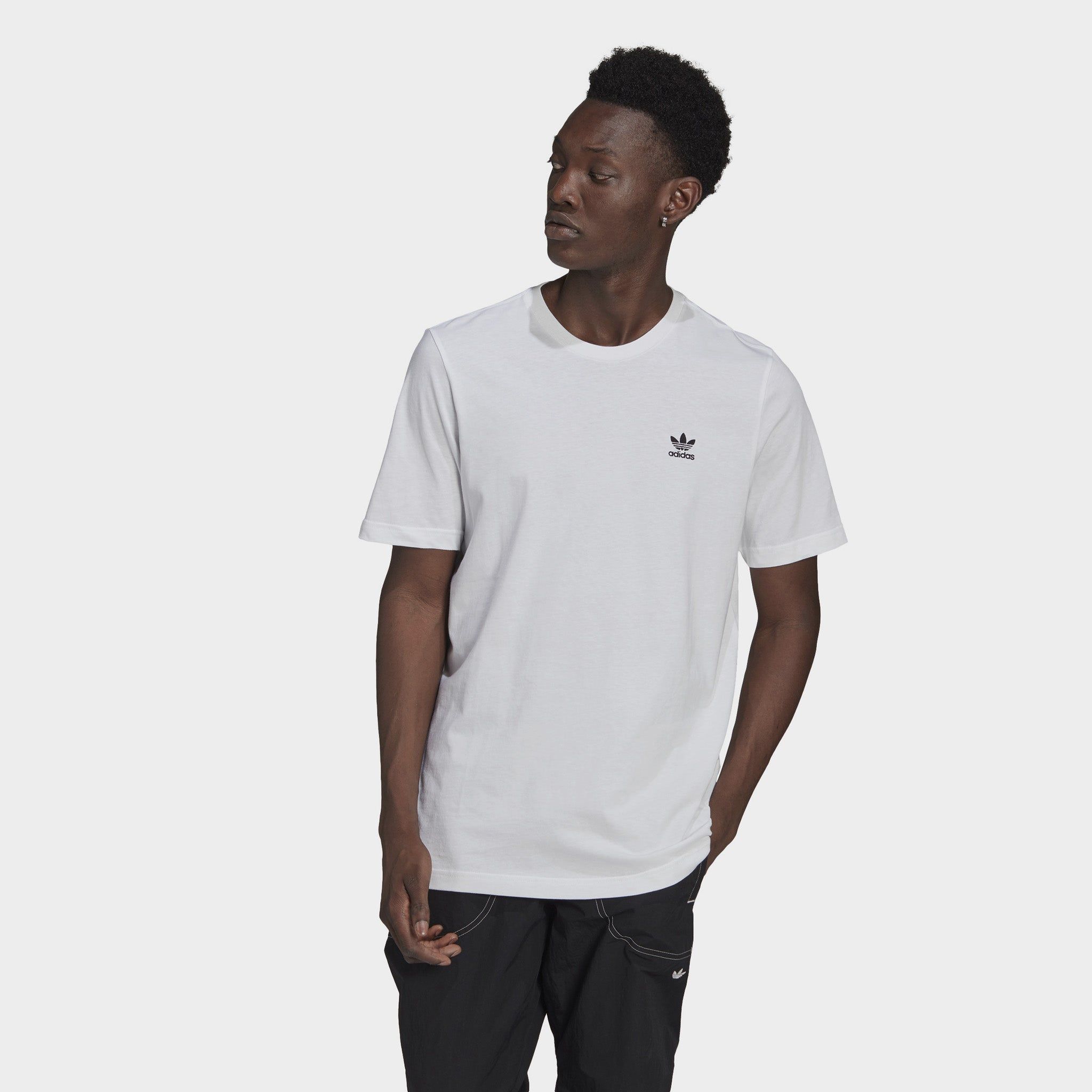 adidas Originals Loungewear Adicolor Essentials Trefoil T-shirt / White sold by JD Sports
