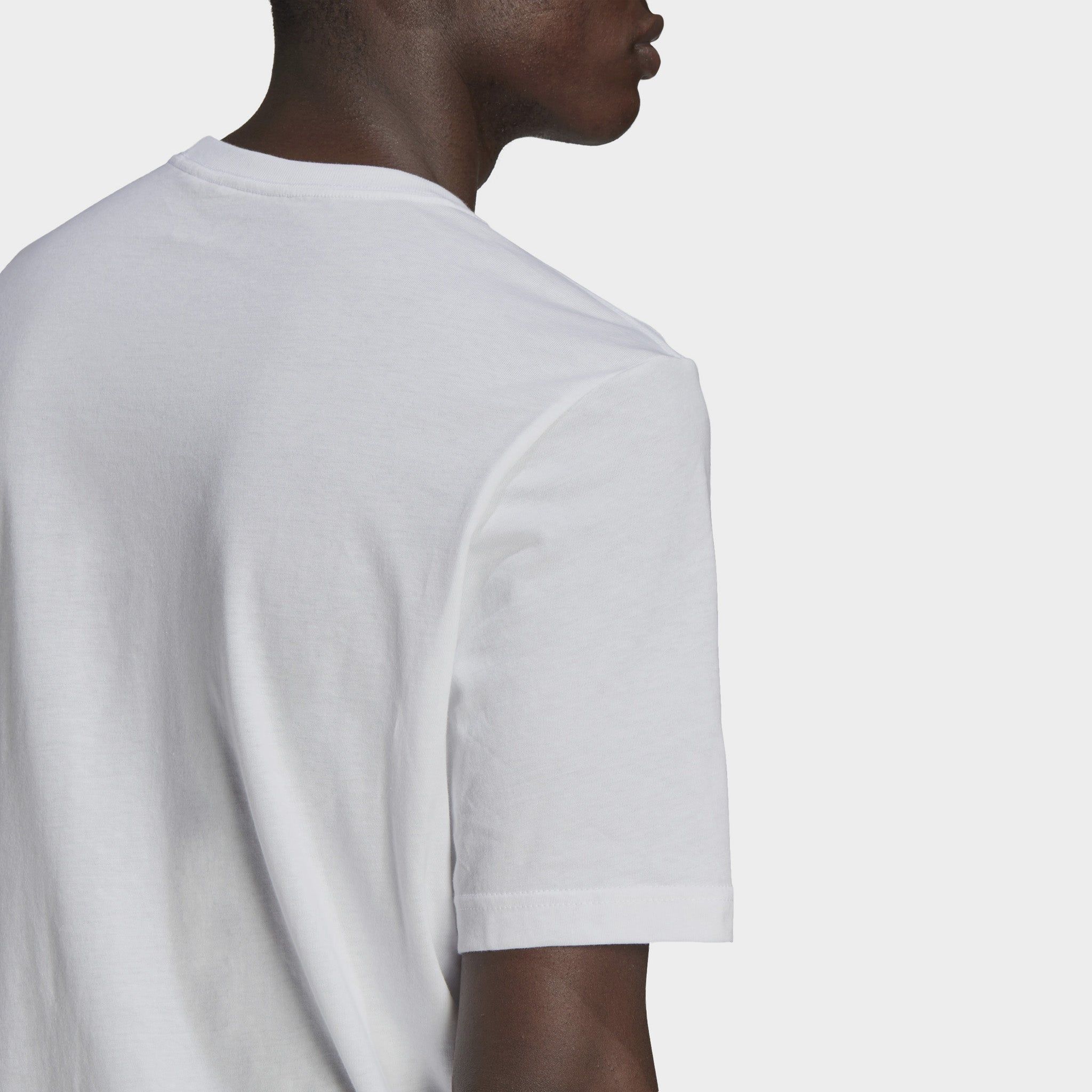 adidas Originals Loungewear Adicolor Essentials Trefoil T-shirt / White sold by JD Sports product image thumbnail 4
