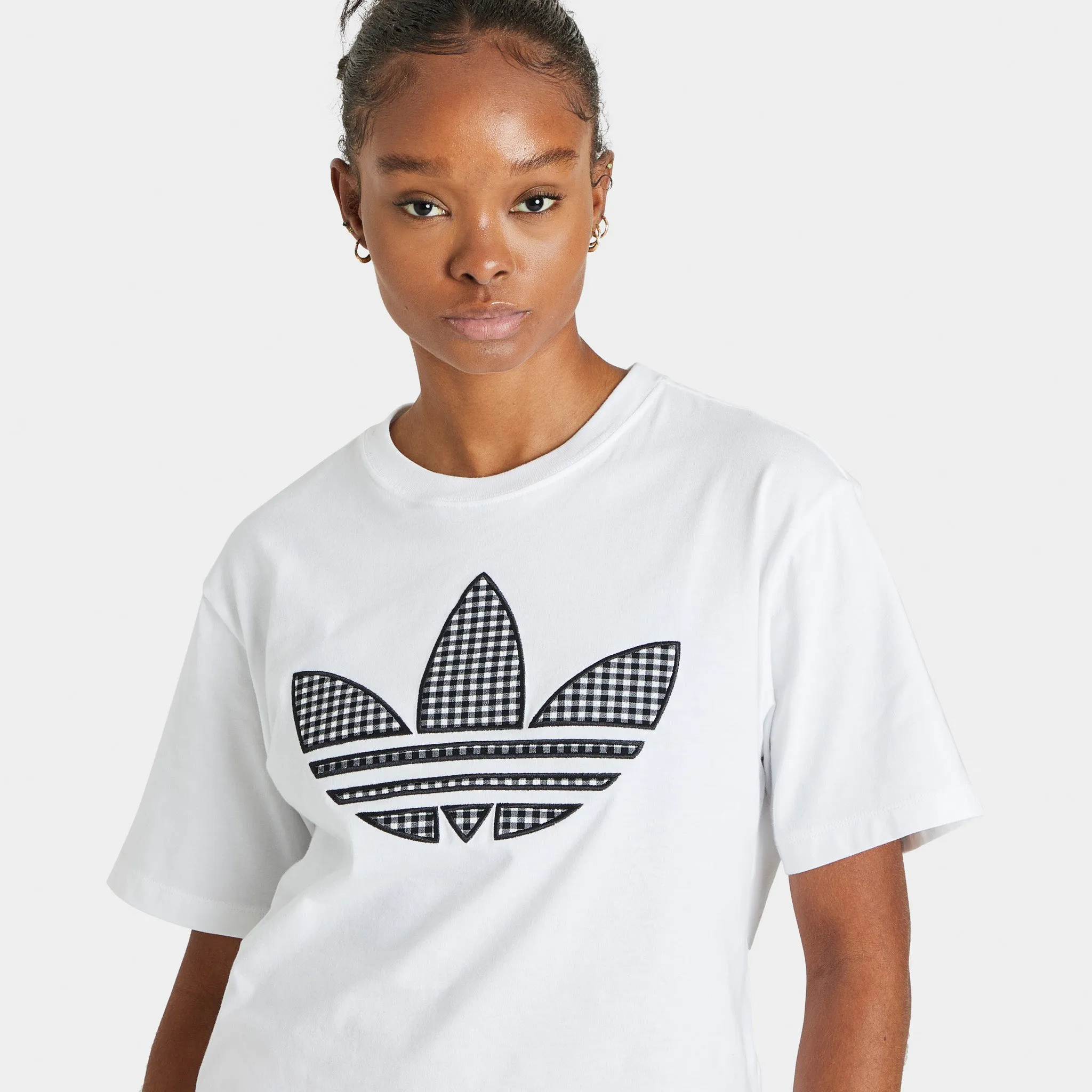 adidas Originals Women's Trefoil T-shirt / White sold by JD Sports product image thumbnail 3