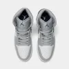 Jordan 1 Mid White / Midnight Navy - Wolf Grey sold by JD Sports