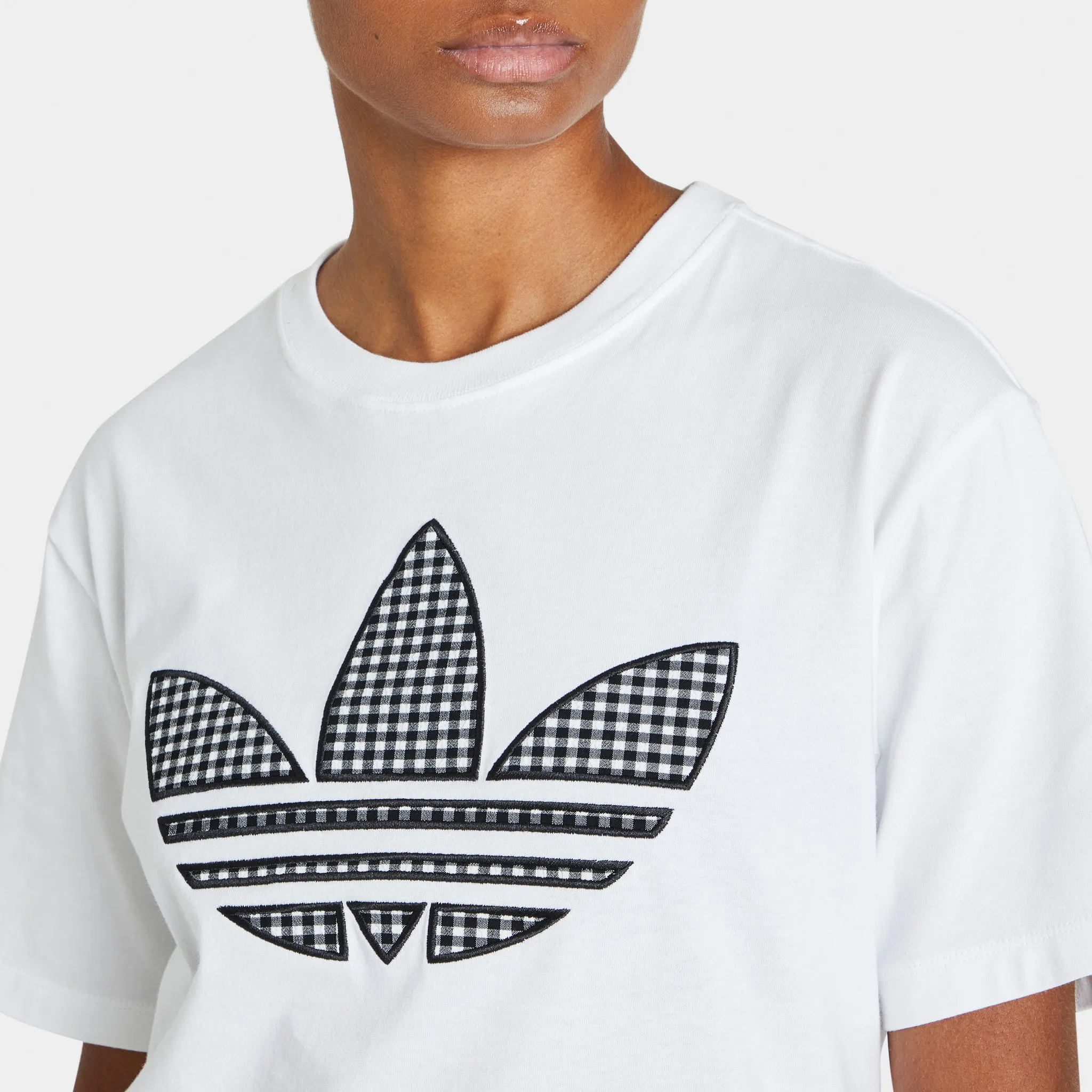 adidas Originals Women's Trefoil T-shirt / White sold by JD Sports product image thumbnail 4