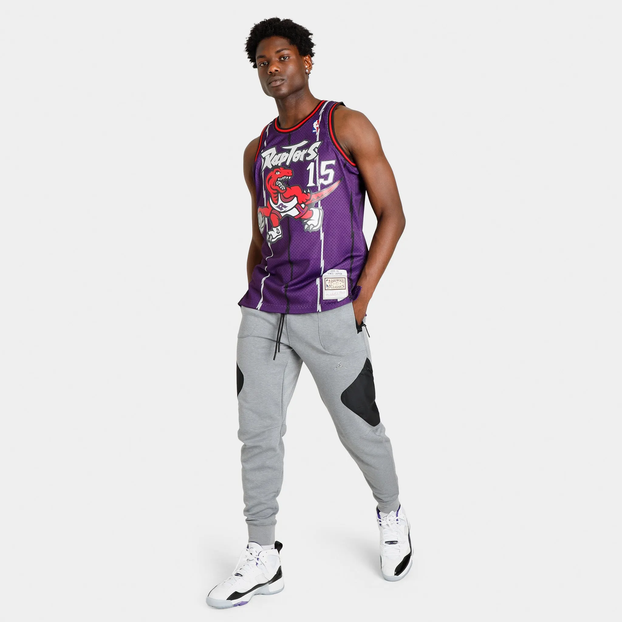 Mitchell & Ness NBA Toronto Raptors Vince Carter Swingman Jersey / Purple sold by JD Sports product image thumbnail 5