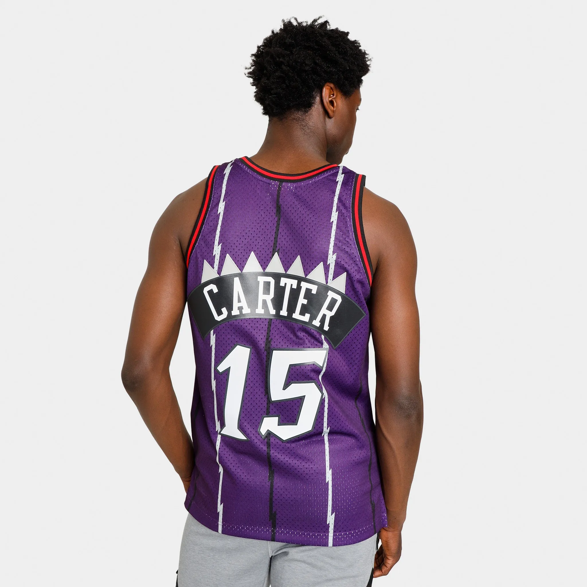 Mitchell & Ness NBA Toronto Raptors Vince Carter Swingman Jersey / Purple sold by JD Sports product image thumbnail 2