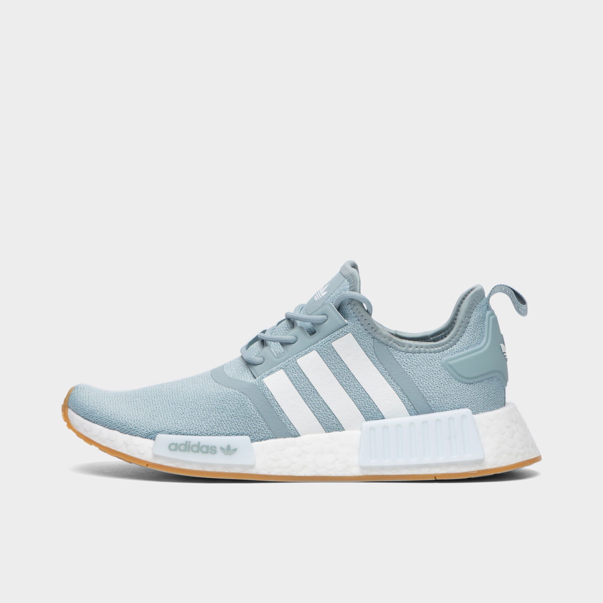 adidas Originals NMD_R1 Magic Grey / Cloud White - Gum sold by JD Sports