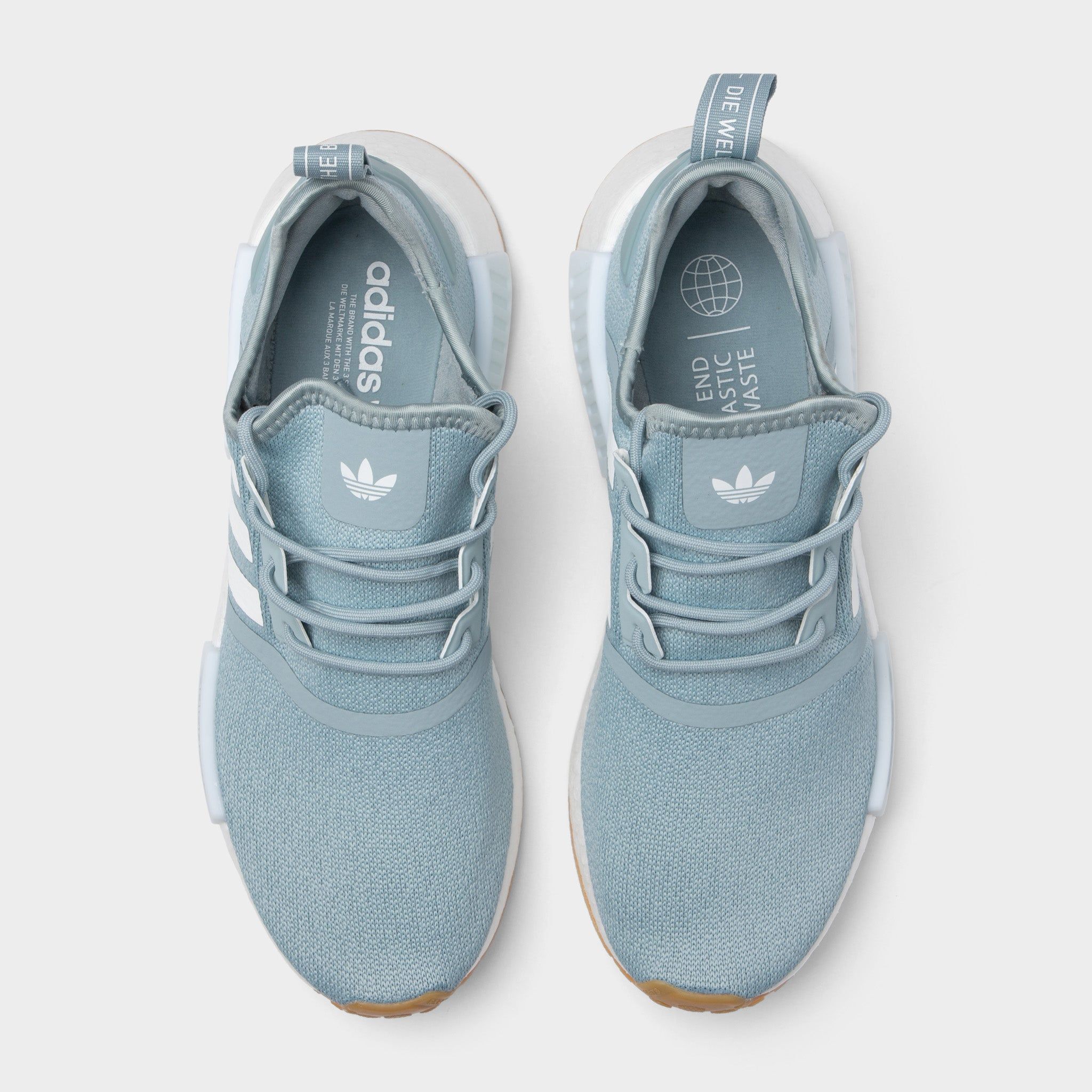 adidas Originals NMD_R1 Magic Grey / Cloud White - Gum sold by JD Sports product image thumbnail 5