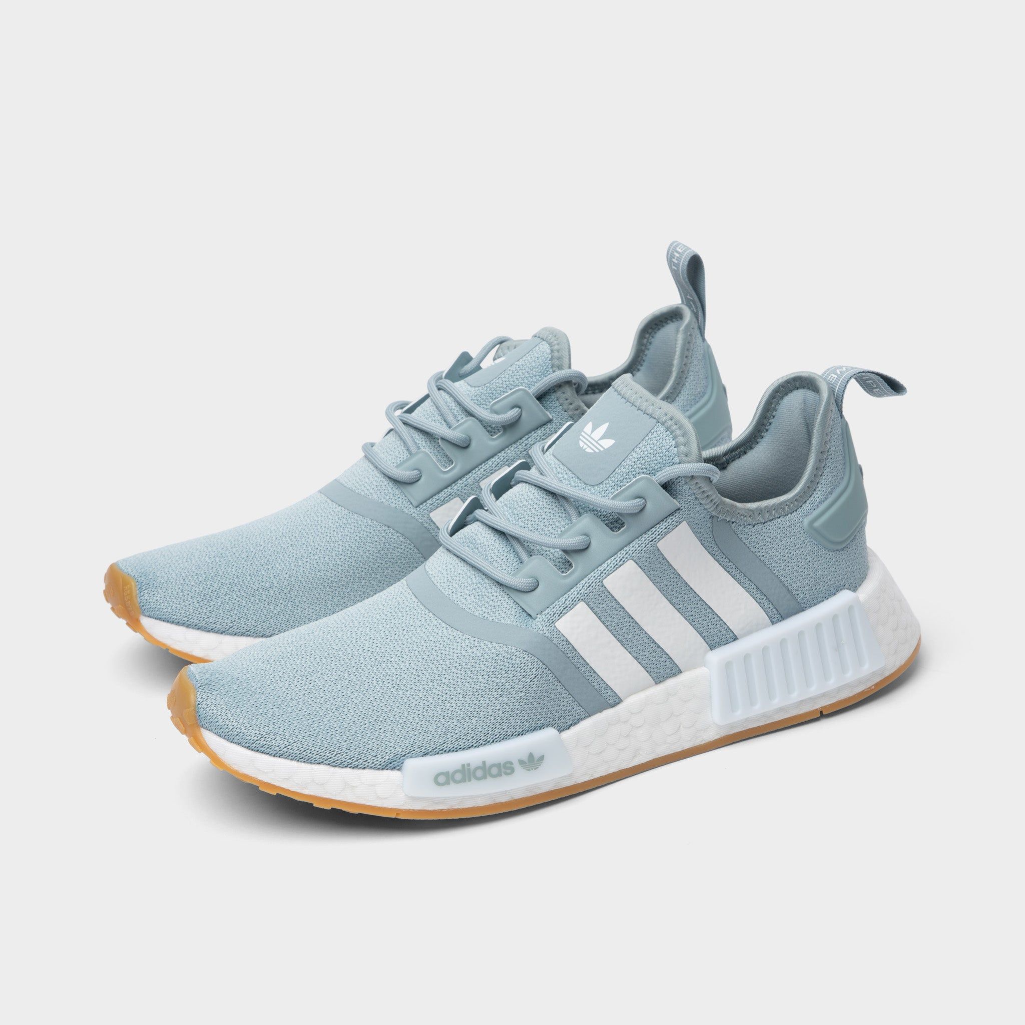 adidas Originals NMD_R1 Magic Grey / Cloud White - Gum sold by JD Sports product image thumbnail 2