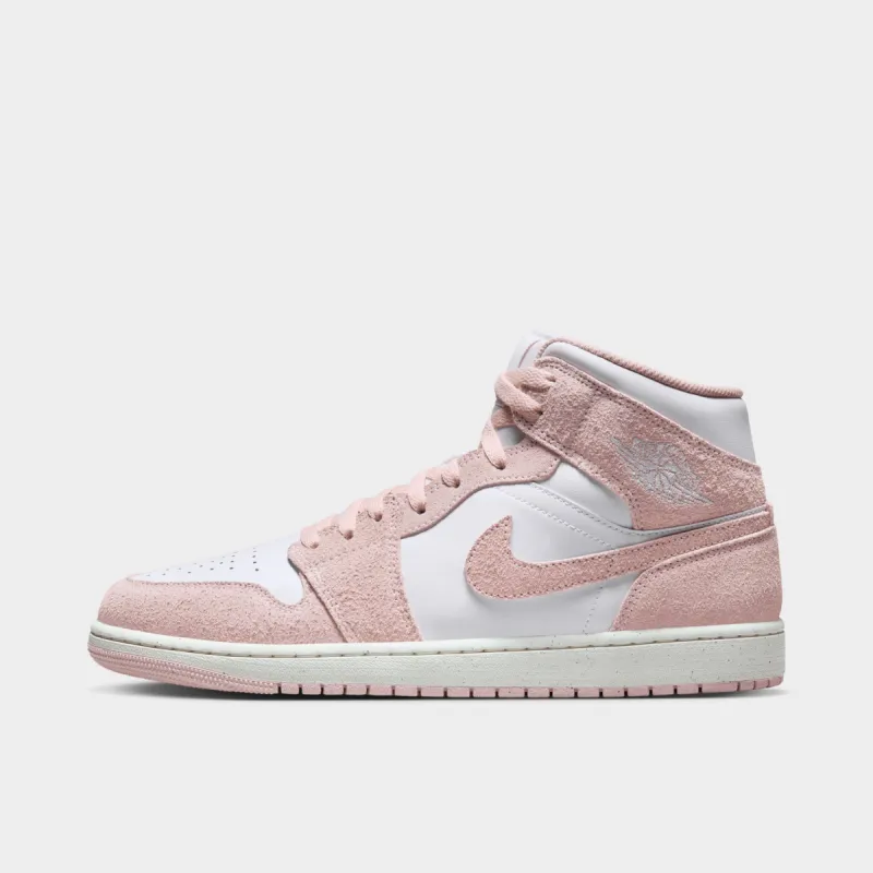 Jordan 1 Mid SE White / Legend Pink - Sail sold by JD Sports