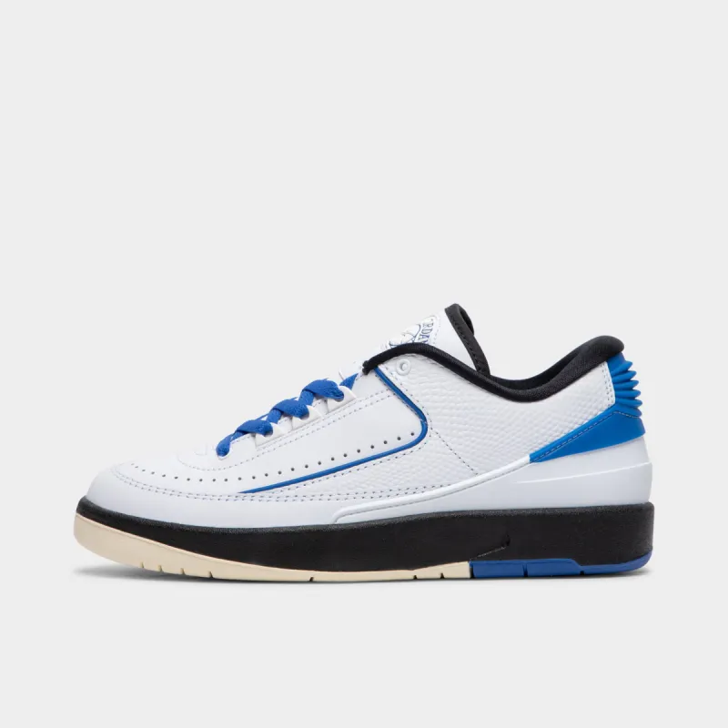 Jordan Women's 2 Retro Low White / Varsity Royal - Black sold by JD Sports
