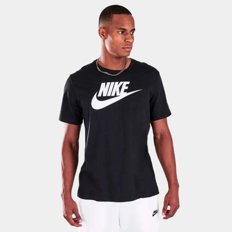 Nike Sportswear Icon Futura T-shirt Black / White sold by JD Sports