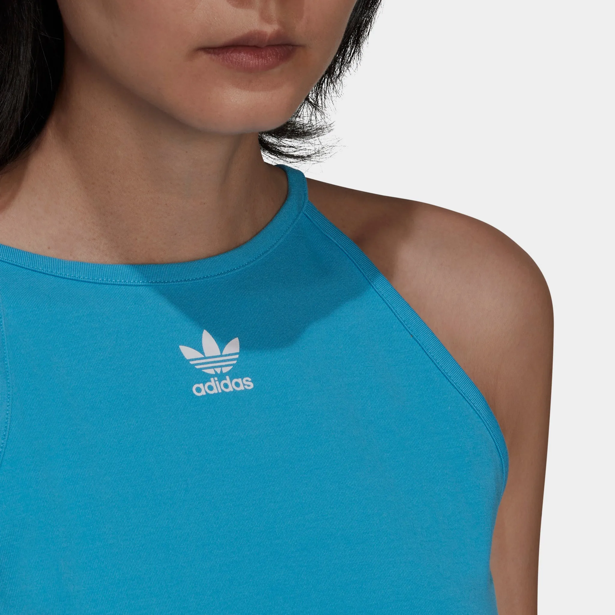 adidas Originals Women's Adicolor Classics Tank Top / Sky Rush sold by JD Sports product image thumbnail 5