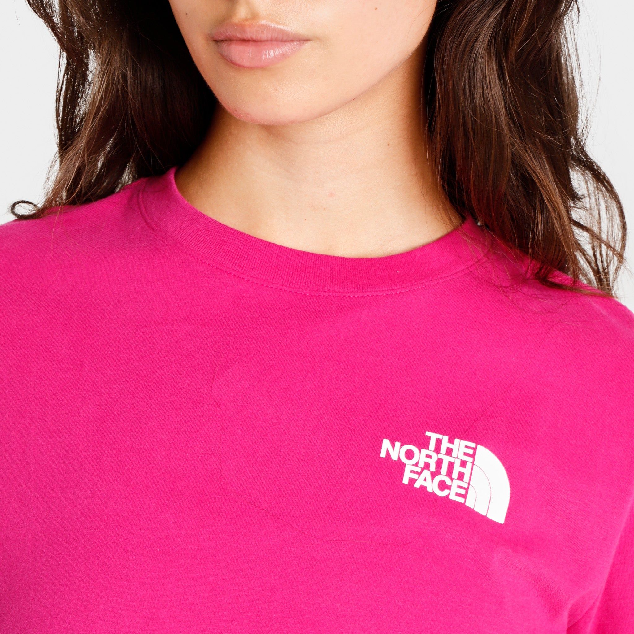 The North Face Women’s Box NSE T-shirt Fuschia Pink / Fushia Pink sold by JD Sports product image thumbnail 4