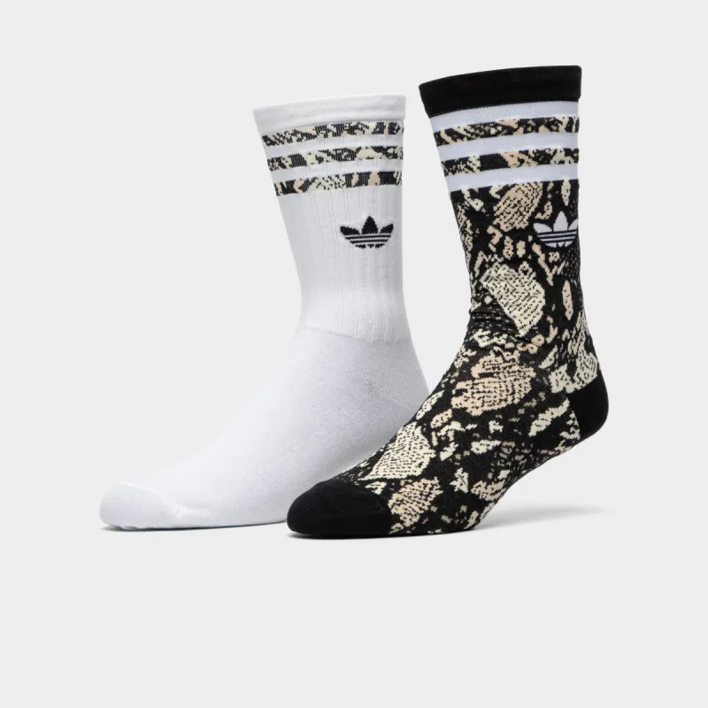 adidas Women's Crew Socks (2 Pack) Multicolor / White sold by JD Sports