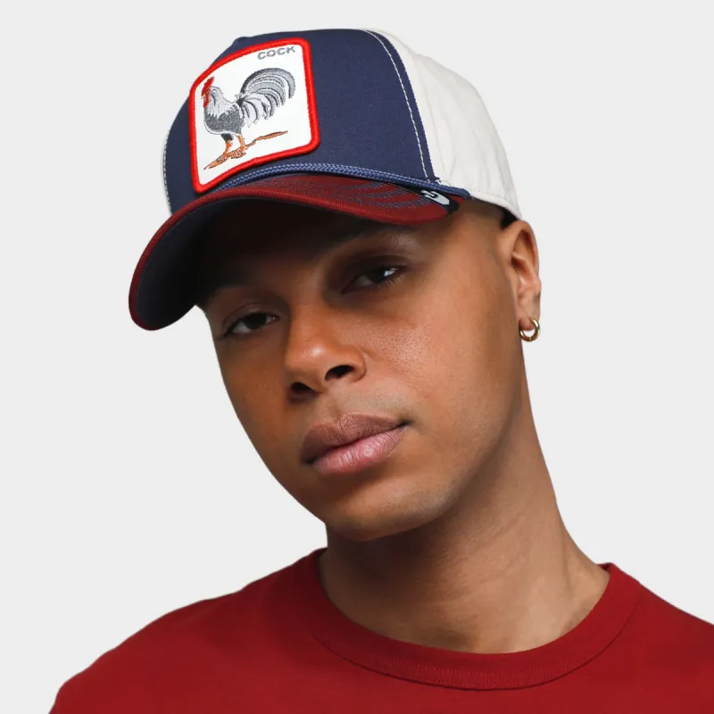 Goorin Bros. The All American Rooster 100 Snapback / Navy sold by JD Sports