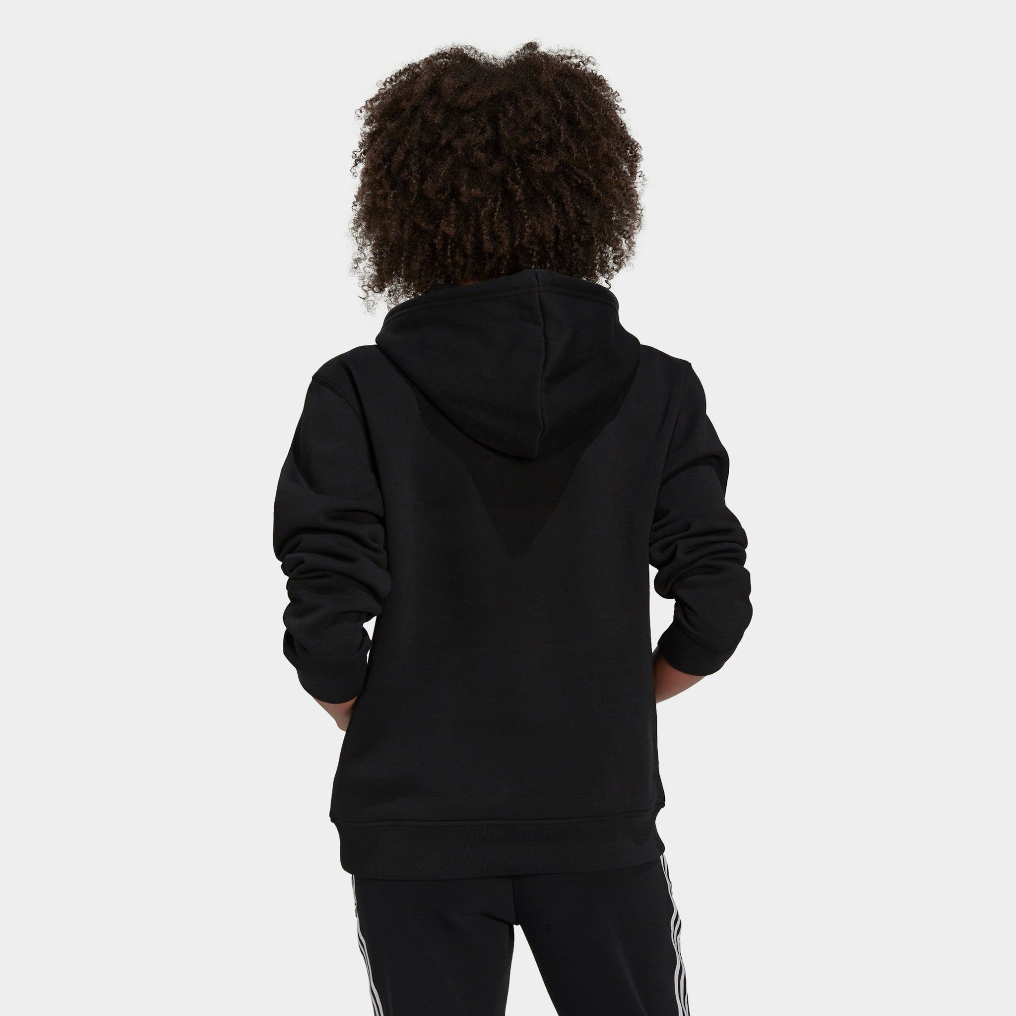 adidas Originals Women's Adicolor Essentials Fleece Pullover Hoodie / Black sold by JD Sports product image thumbnail 2