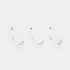 Jordan Everyday Ankle Socks (3 Pack) White / Black sold by JD Sports