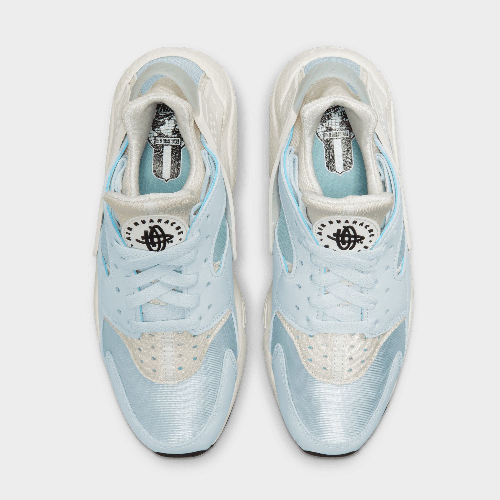 Nike Women's Air Huarache Aura / Summit White - Ocean Cube sold by JD Sports product image thumbnail 5