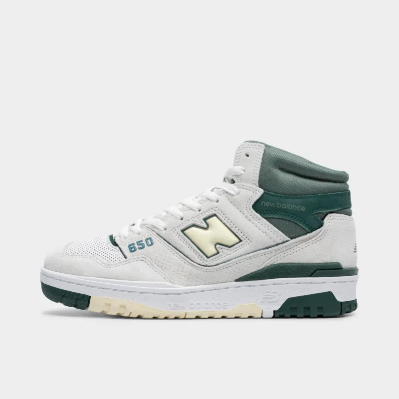 New Balance BB650RVG Sea Salt / Nightwatch Green sold by JD Sports