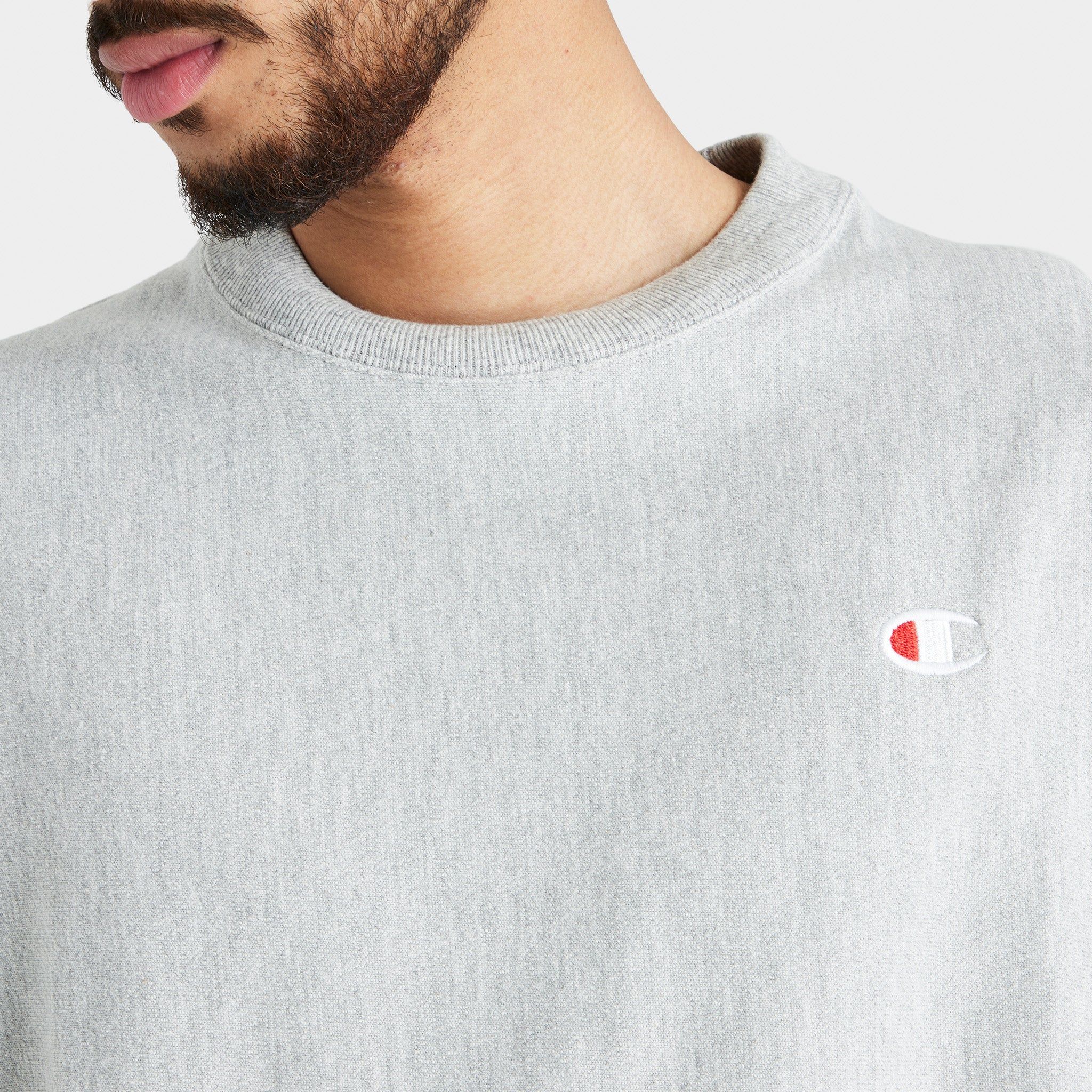 Champion Reverse Weave Crewneck / Oxford Grey sold by JD Sports product image thumbnail 4