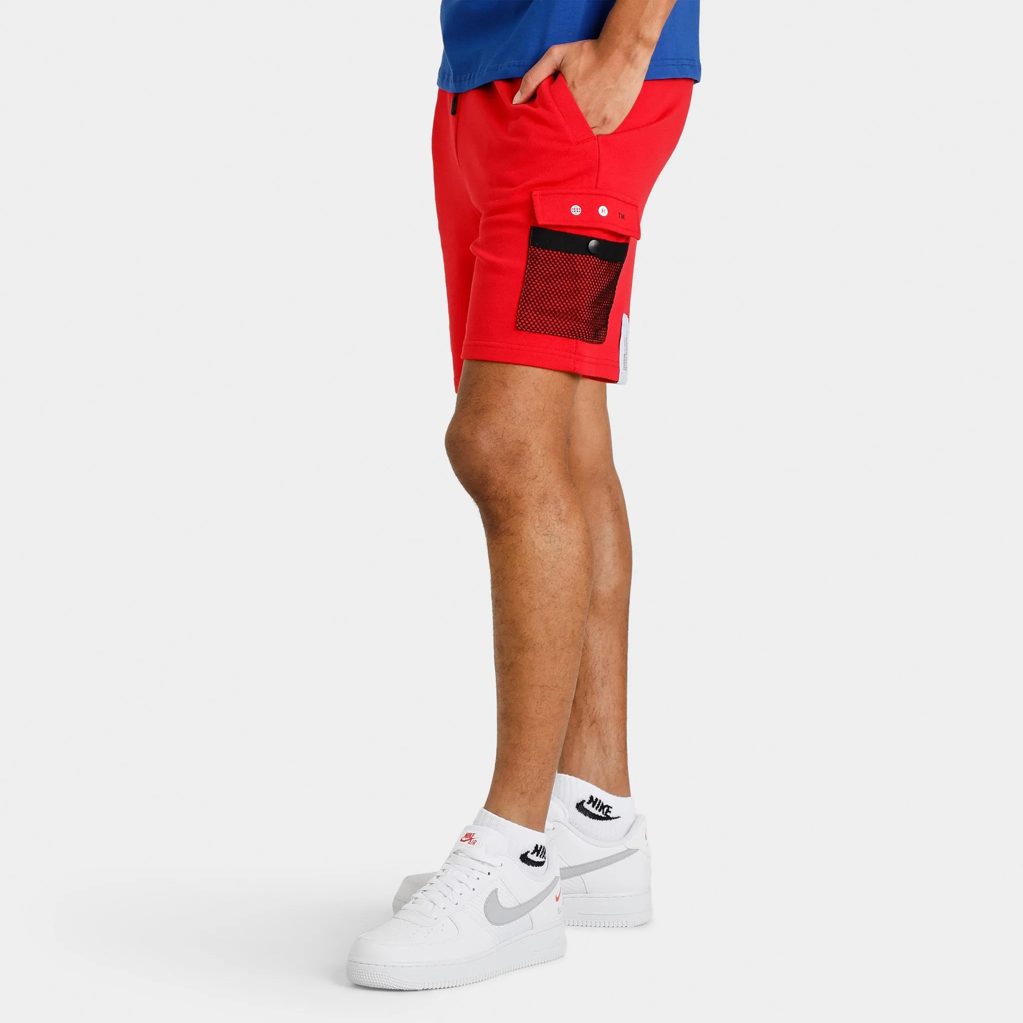 Hoodrich OG Build Cargo Shorts / Mars Red sold by JD Sports product image thumbnail 4