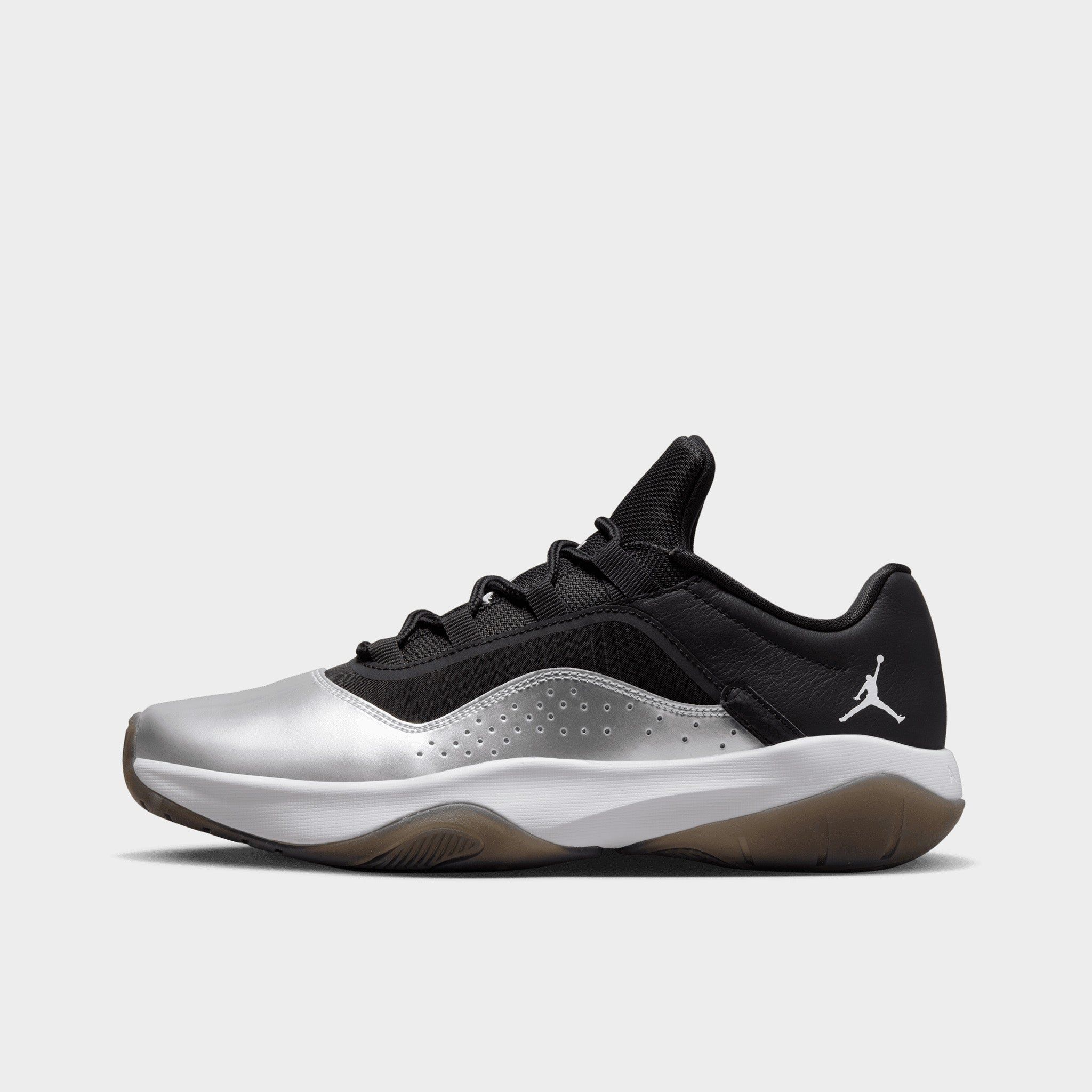 Jordan Women’s 11 CMFT Low Black / Metallic Silver - White sold by JD Sports