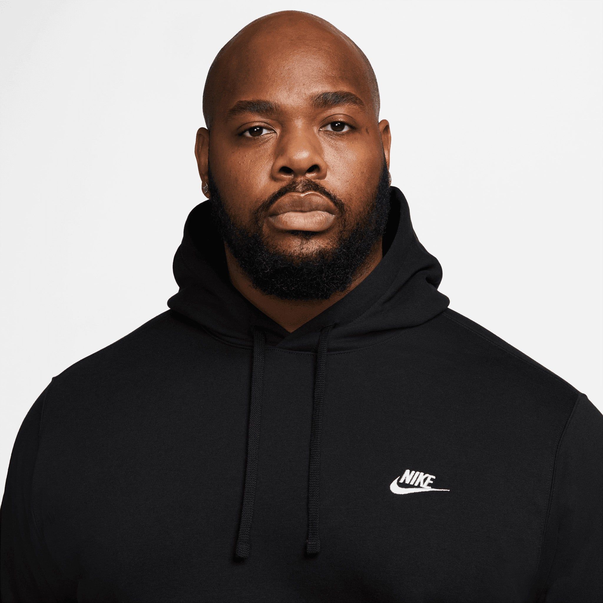 Nike Sportswear Club Fleece Hoodie / Black sold by JD Sports product image thumbnail 3