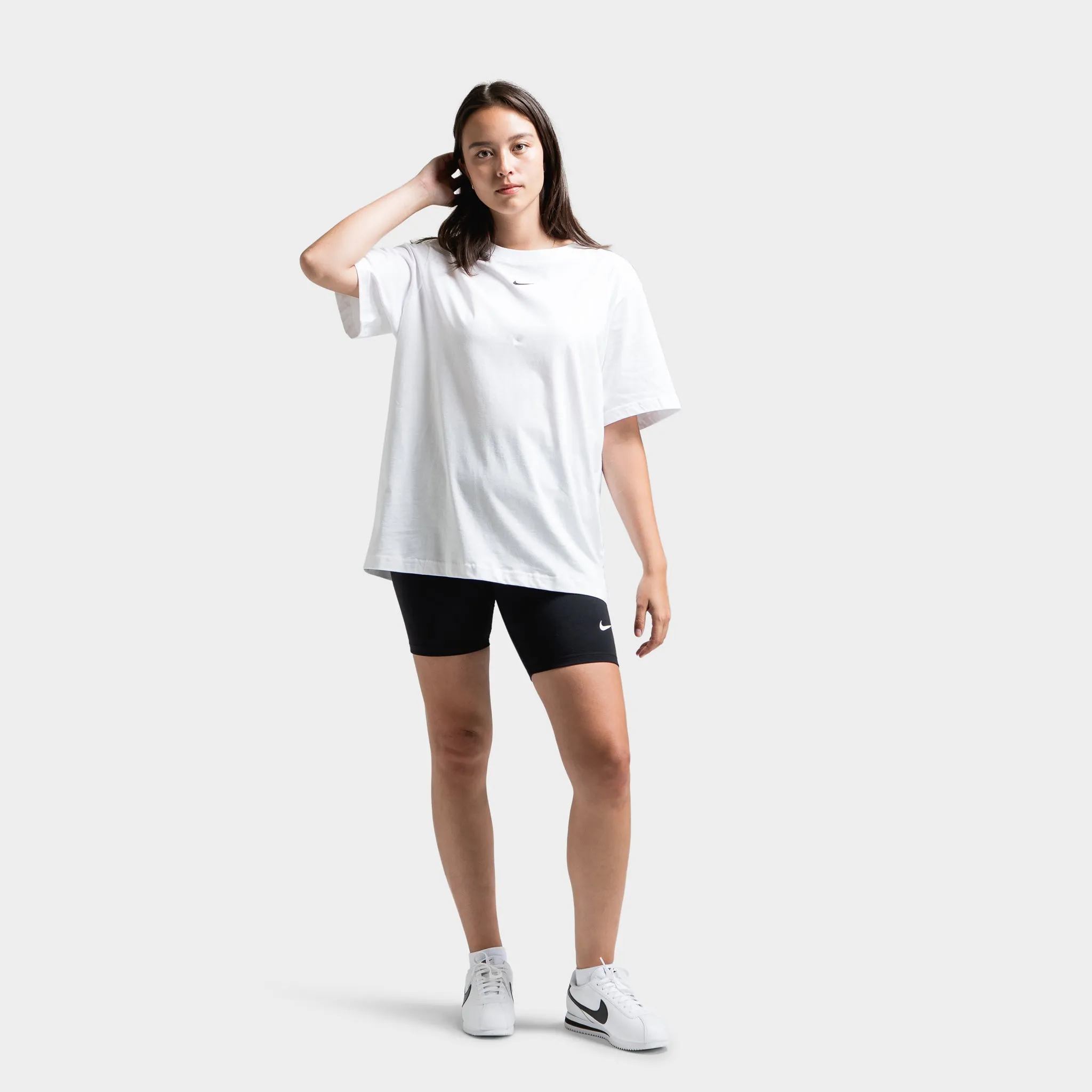 Nike Women's Essential T-Shirt White / Black sold by JD Sports product image thumbnail 5