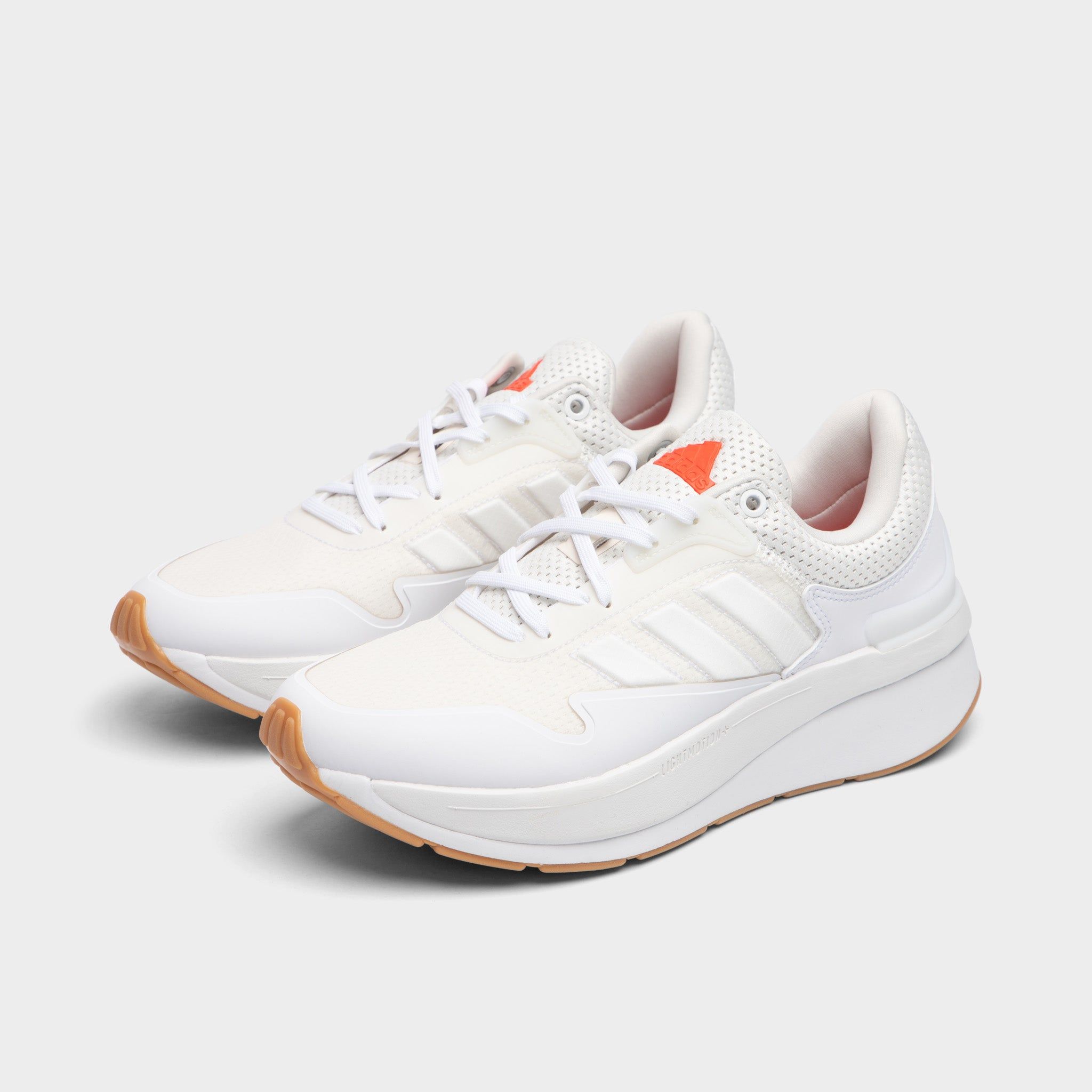 adidas Women's ZNCHILL Lightmotion+ Cloud White / Cloud White - Bright Red sold by JD Sports product image thumbnail 2