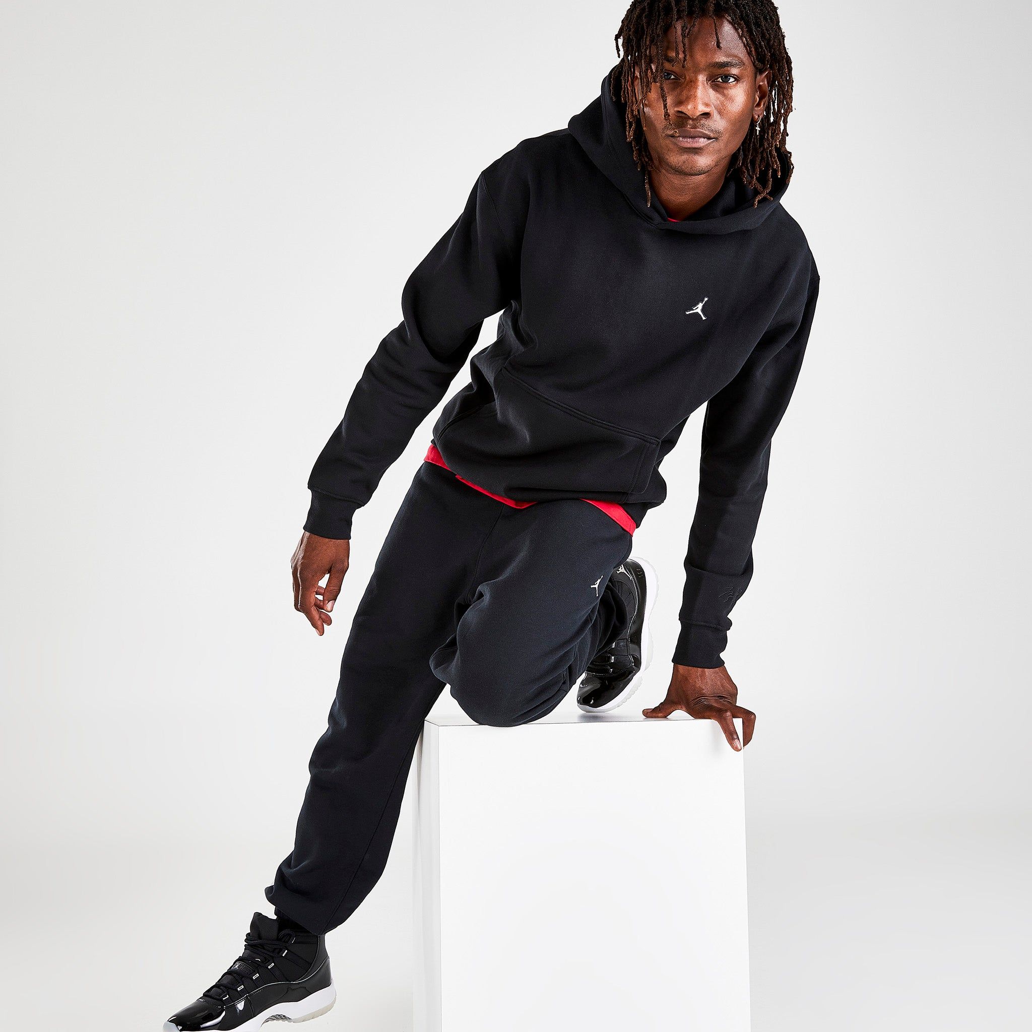 Jordan Essentials Fleece Pants / Black sold by JD Sports product image thumbnail 6