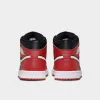 Jordan 1 Mid Black / White - Gym Red sold by JD Sports