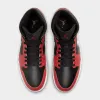 Jordan 1 Mid Black / White - Gym Red sold by JD Sports