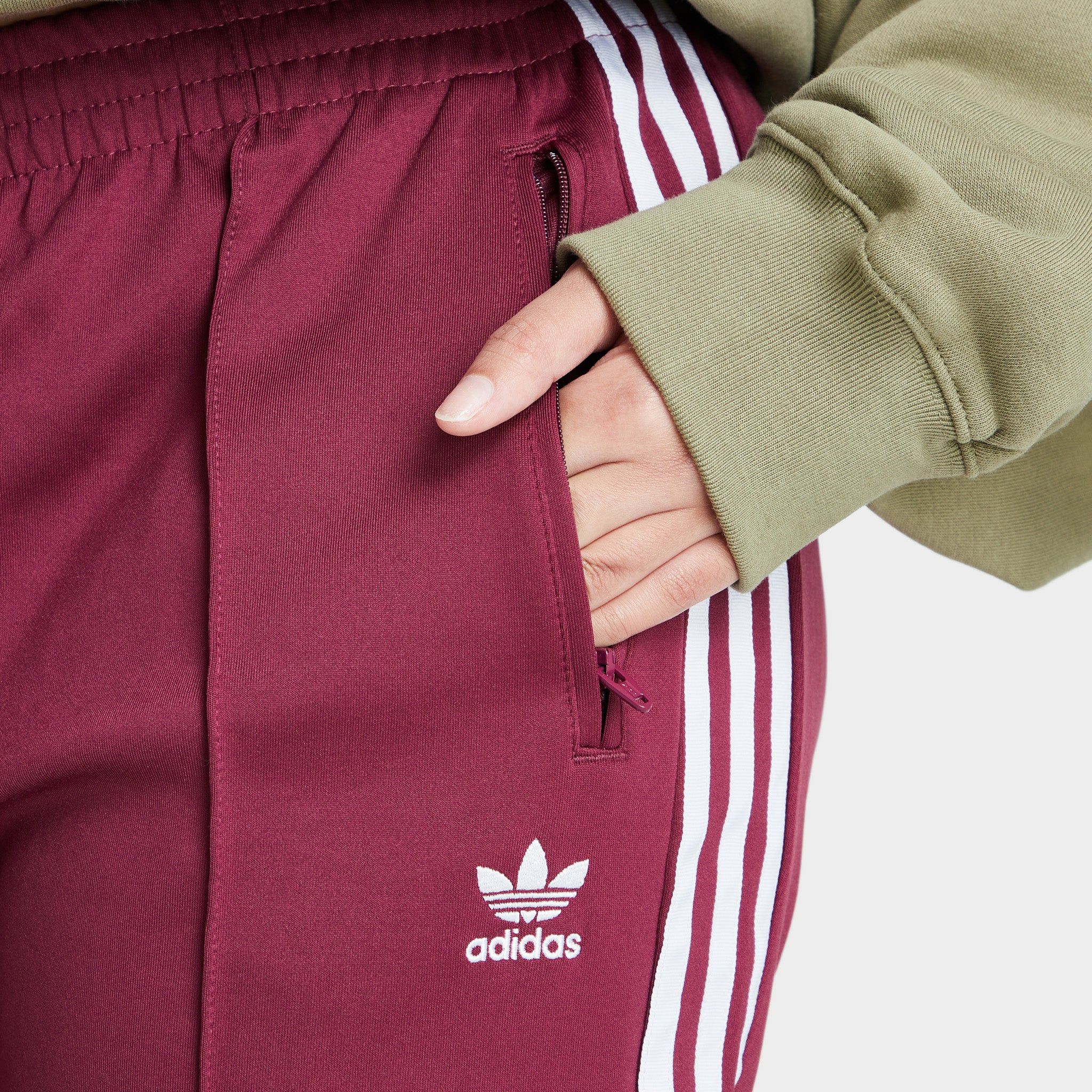 adidas Originals Women’s Primeblue SST Track Pants / Victory Crimson sold by JD Sports product image thumbnail 5