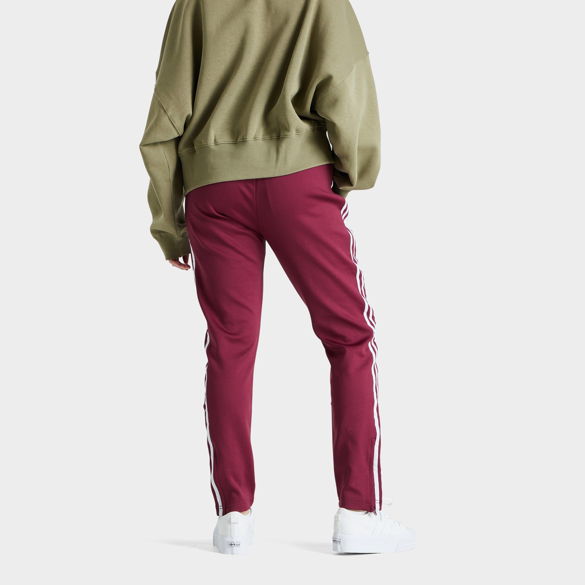 adidas Originals Women’s Primeblue SST Track Pants / Victory Crimson sold by JD Sports product image thumbnail 2