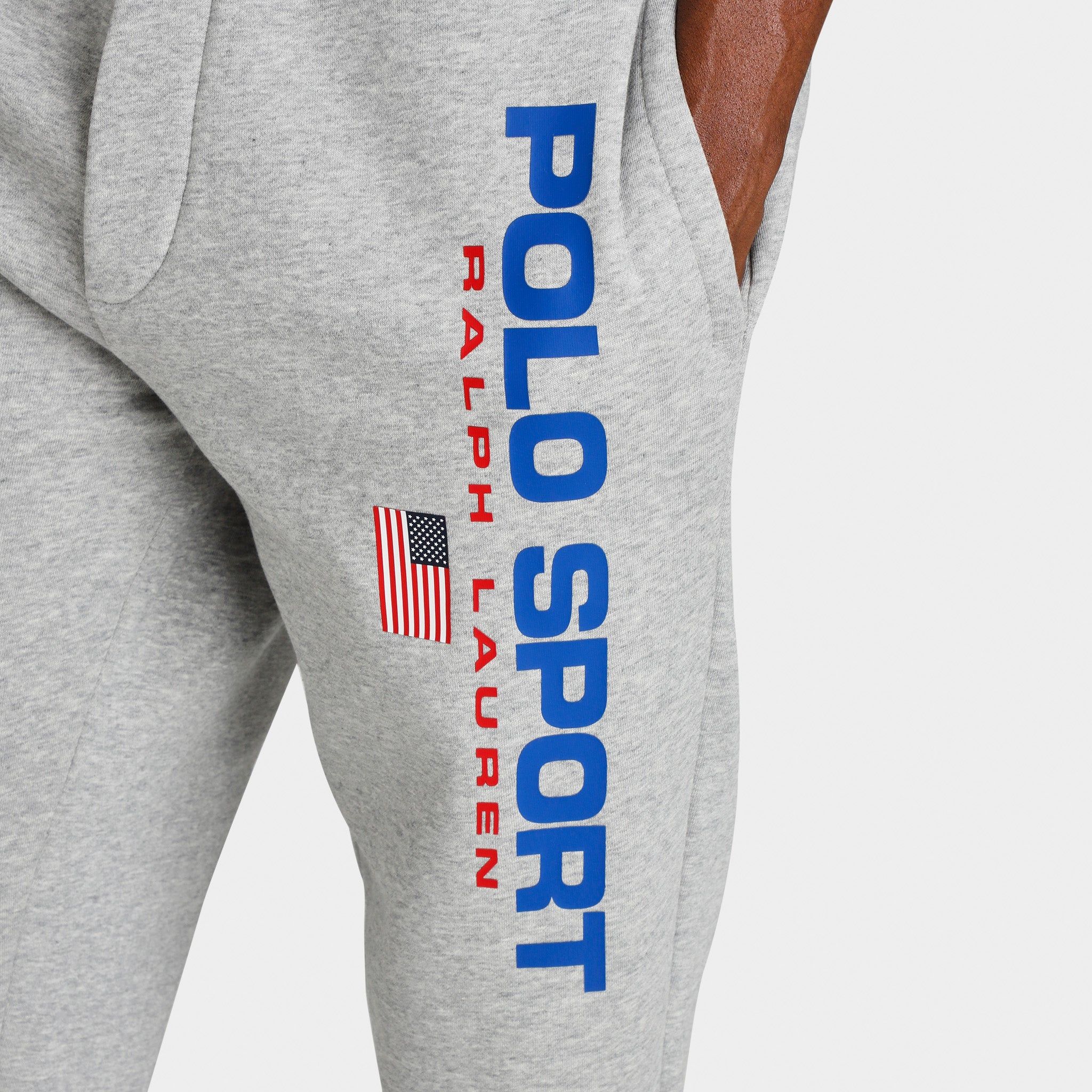 Polo Ralph Lauren Sport Sweatpants Andover Heather / Red sold by JD Sports product image thumbnail 5