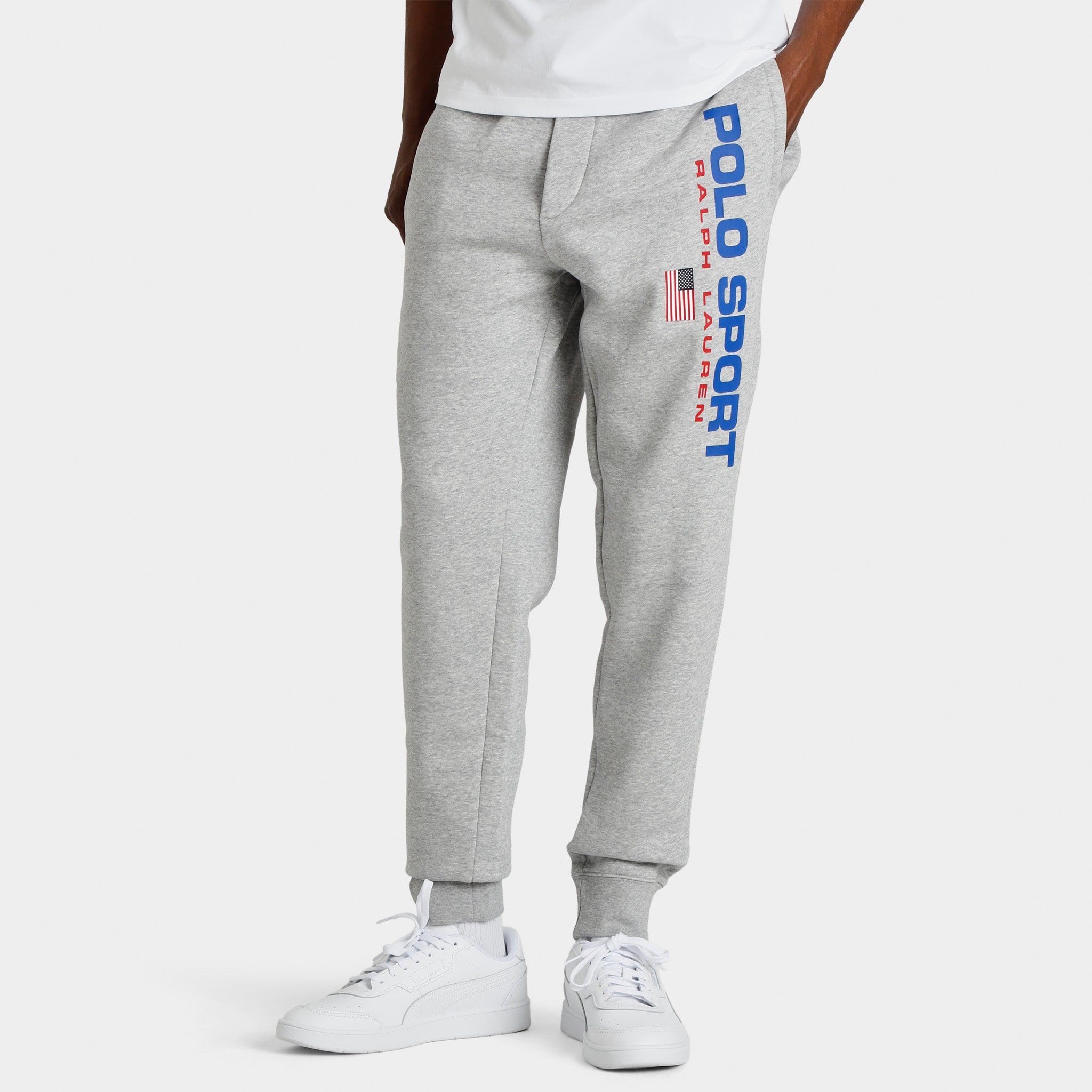 Polo Ralph Lauren Sport Sweatpants Andover Heather / Red sold by JD Sports