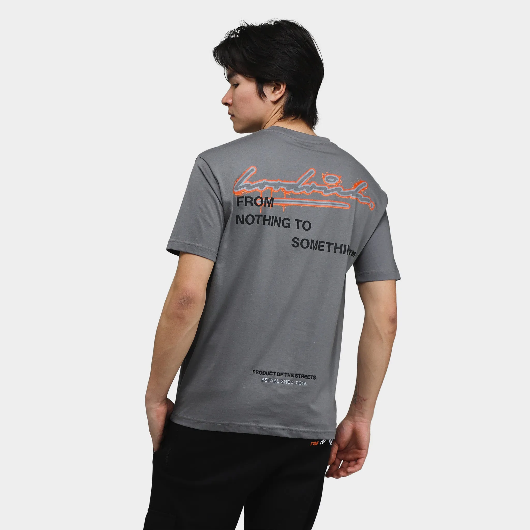 Hoodrich Splatter T-Shirt Lava Smoke / Black - Persimmon Orange sold by JD Sports product image thumbnail 2