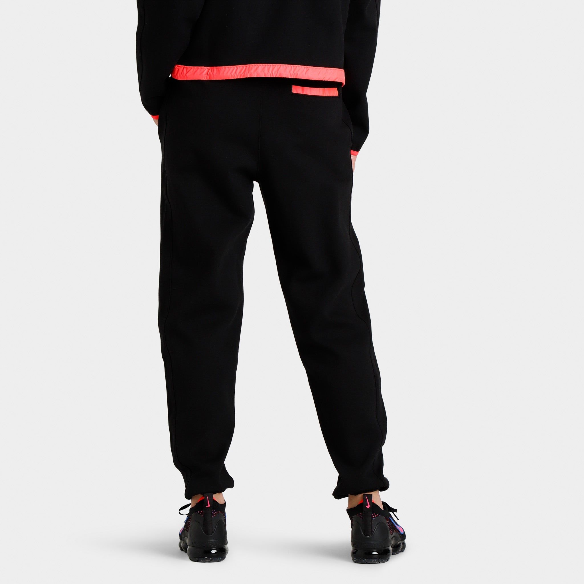 The North Face Women's TNF Tech Pants TNF Black / Brilliant Coral sold by JD Sports product image thumbnail 2