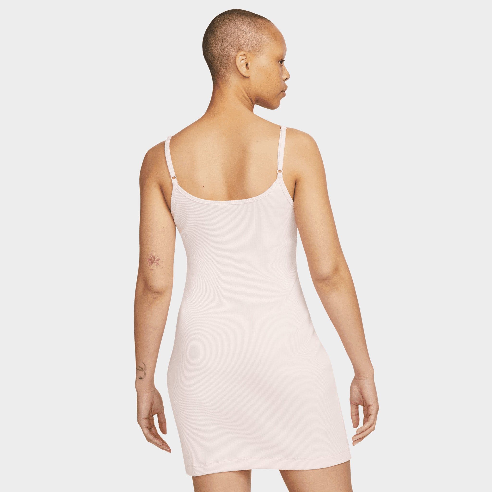 Nike Women’s Sportswear Essential Ribbed Dress Atmosphere / White sold by JD Sports product image thumbnail 2