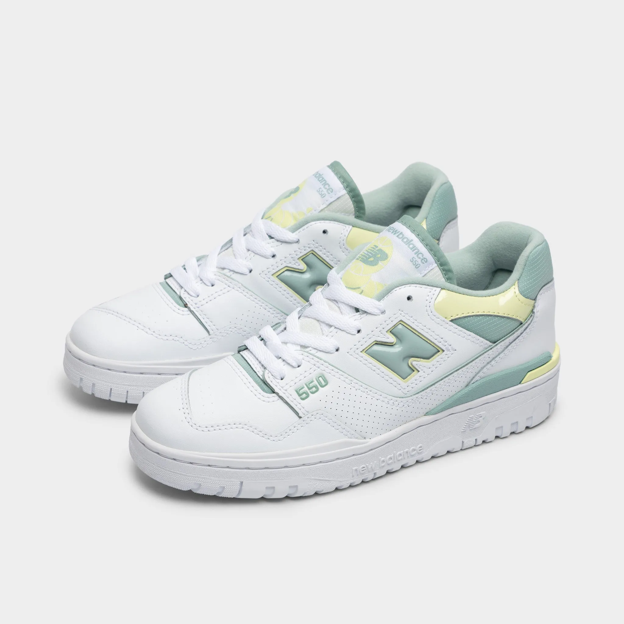 New Balance Women's 550 White / Salt Marsh sold by JD Sports product image thumbnail 2