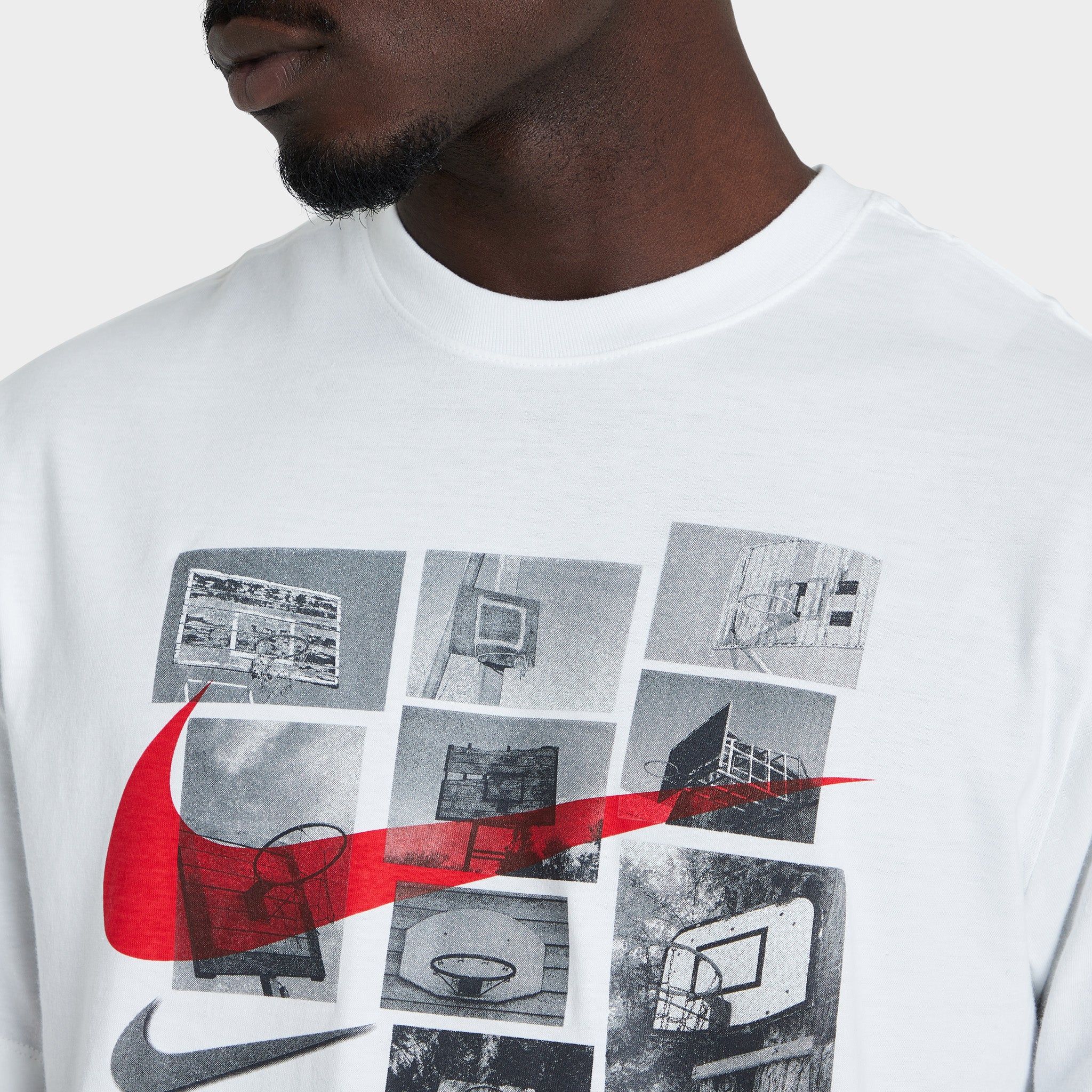 Nike Basketball T-shirt / White sold by JD Sports product image thumbnail 4